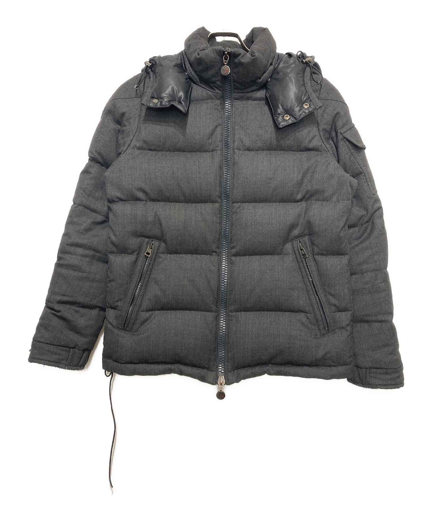 中古・古着通販】MONCLER (モンクレール) ダウンジャケット グレー 