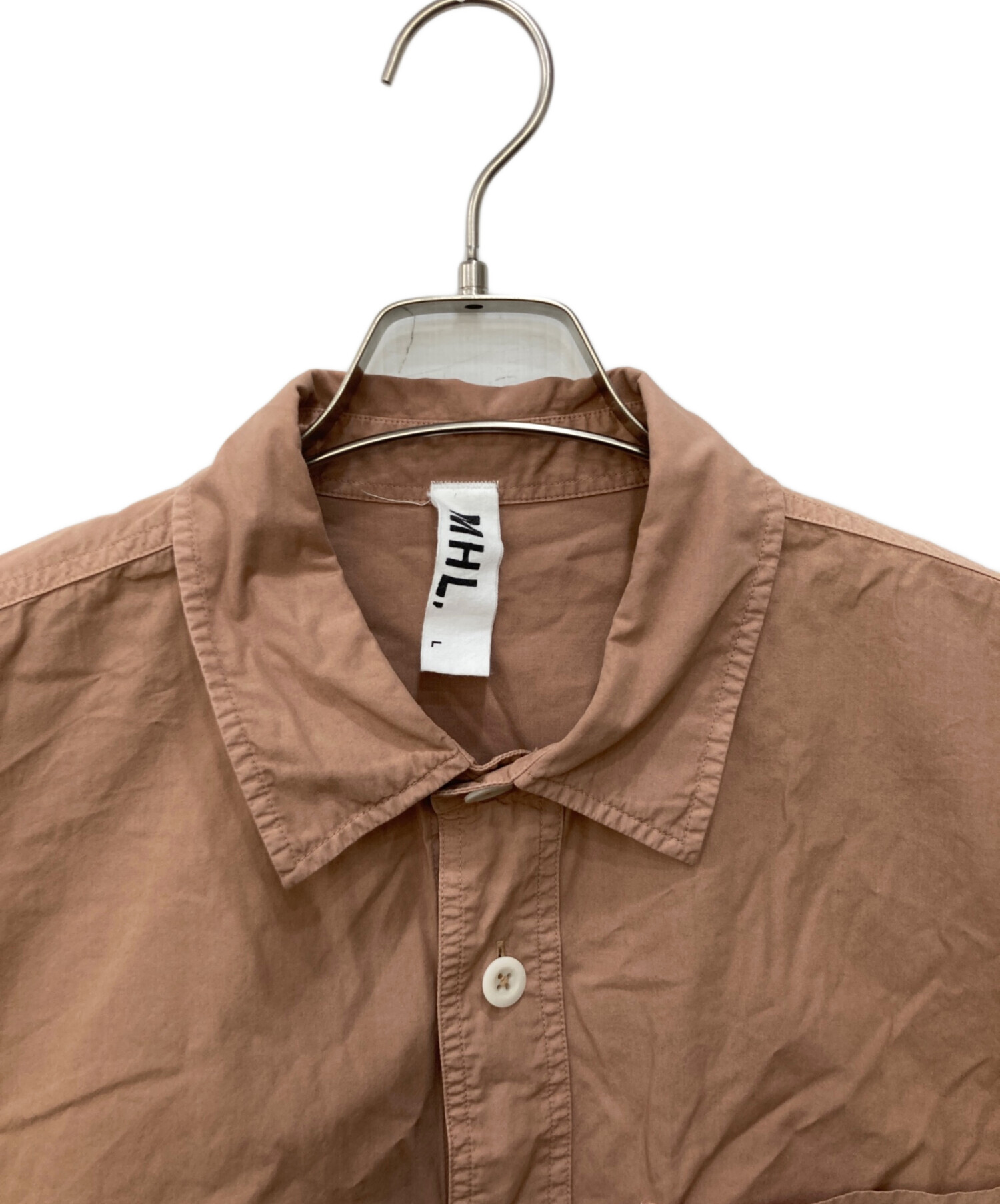 中古・古着通販】MHL (エムエイチエル) COMPACT COTTON POPLIN Shirt