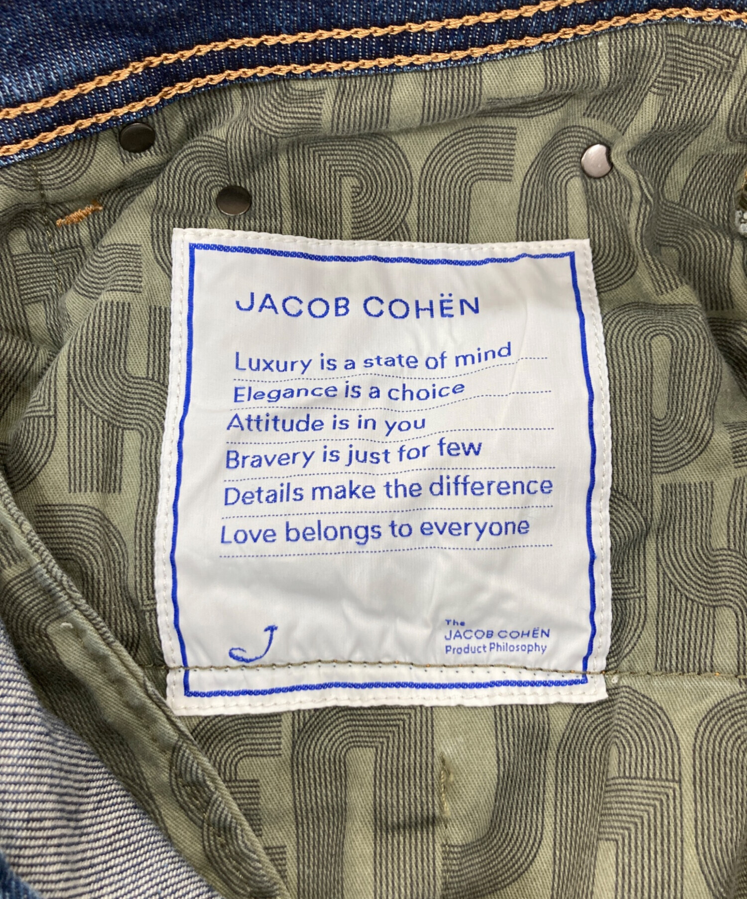 中古・古着通販】JACOB COHEN (ヤコブコーエン) NICKデニムパンツ