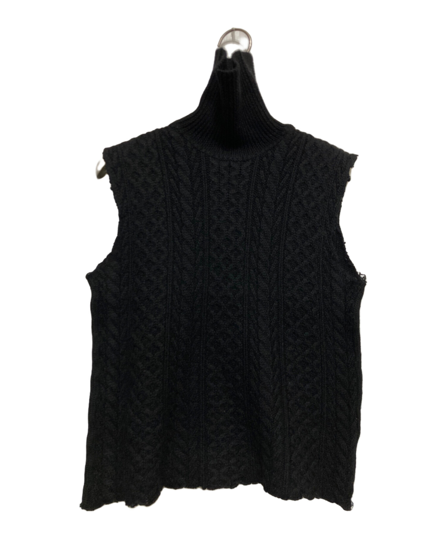 JUNYA WATANABE メッシュ ニットベスト ブラック S 中古・古着通販】JUNYA WATANABE COMME des GARCONS ((ジュンヤ