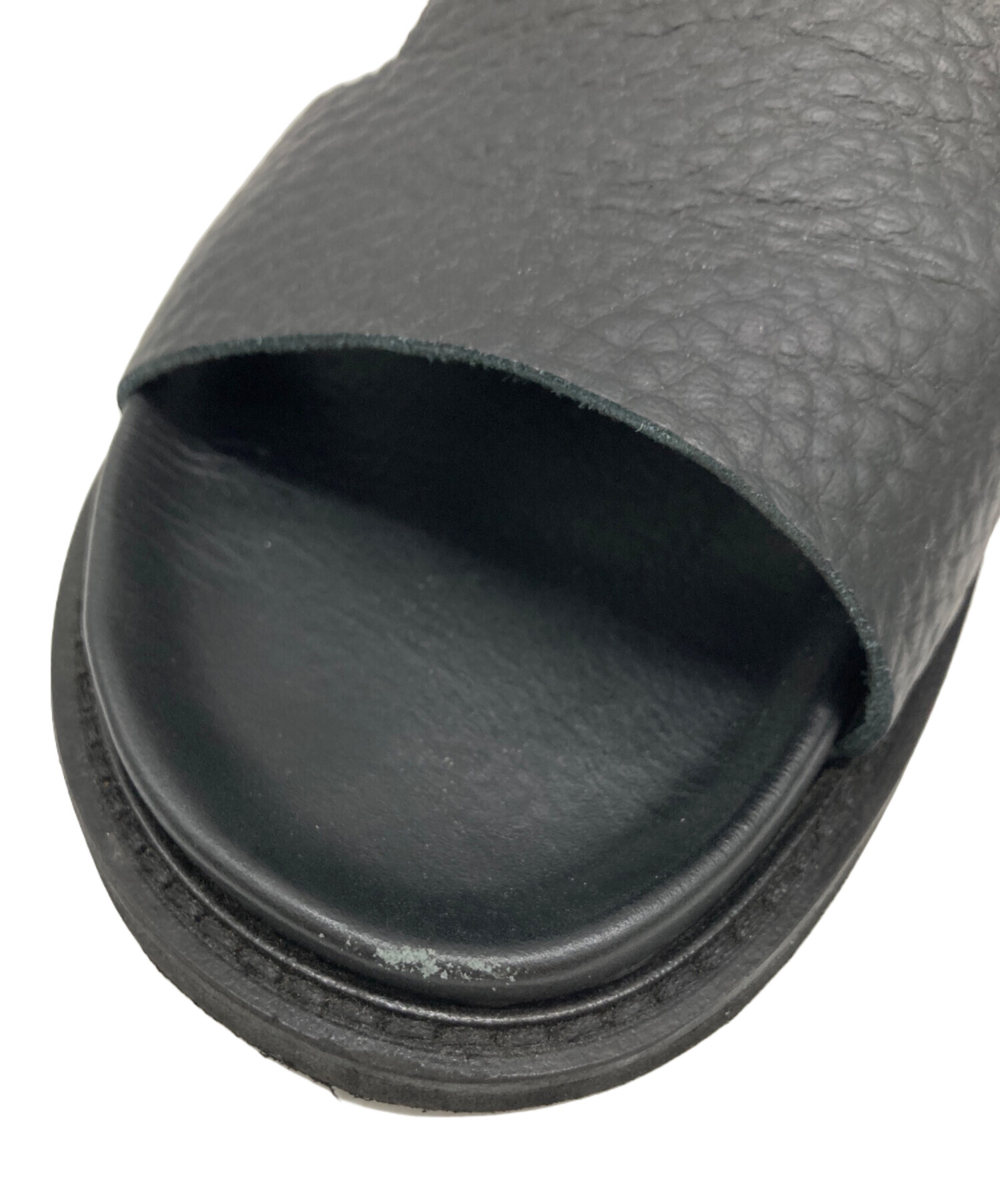 中古・古着通販】zeus (ゼウス) ストラップサンダル ブラック サイズ