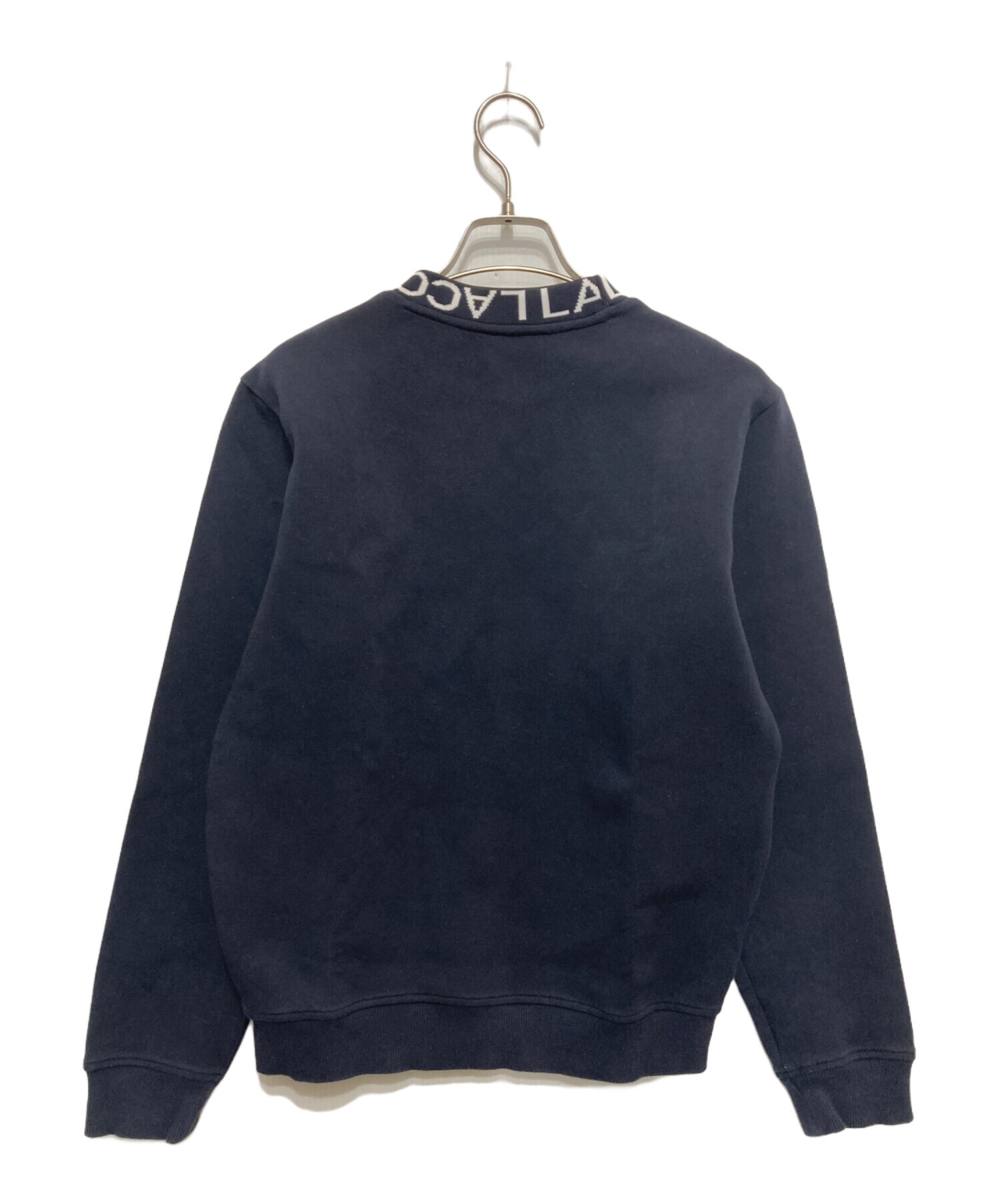 中古・古着通販】LACOSTE (ラコステ) クルーネックスウェット ネイビー 