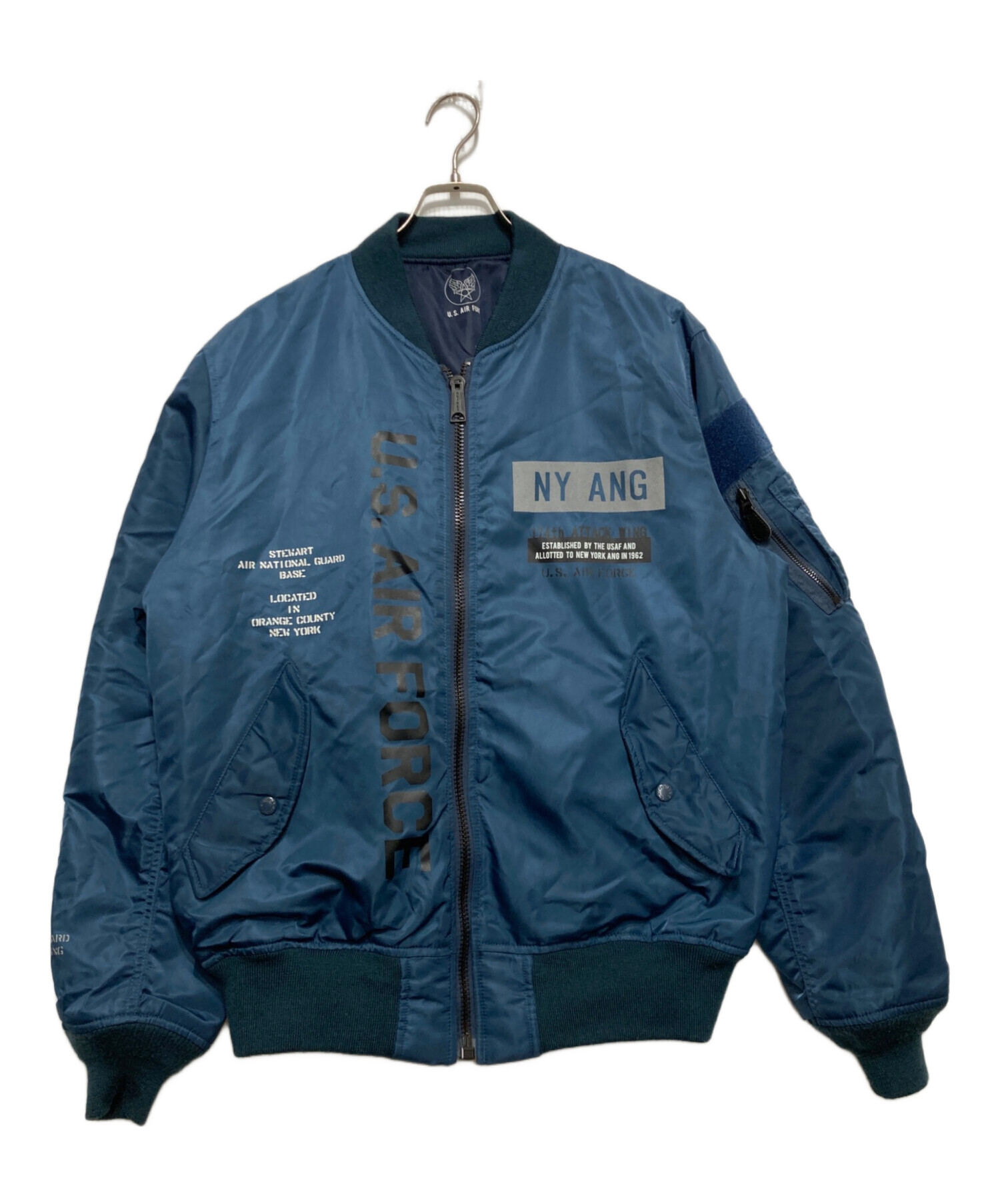 中古・古着通販】AVIREX (アヴィレックス) リフレクトステンシル MA-1