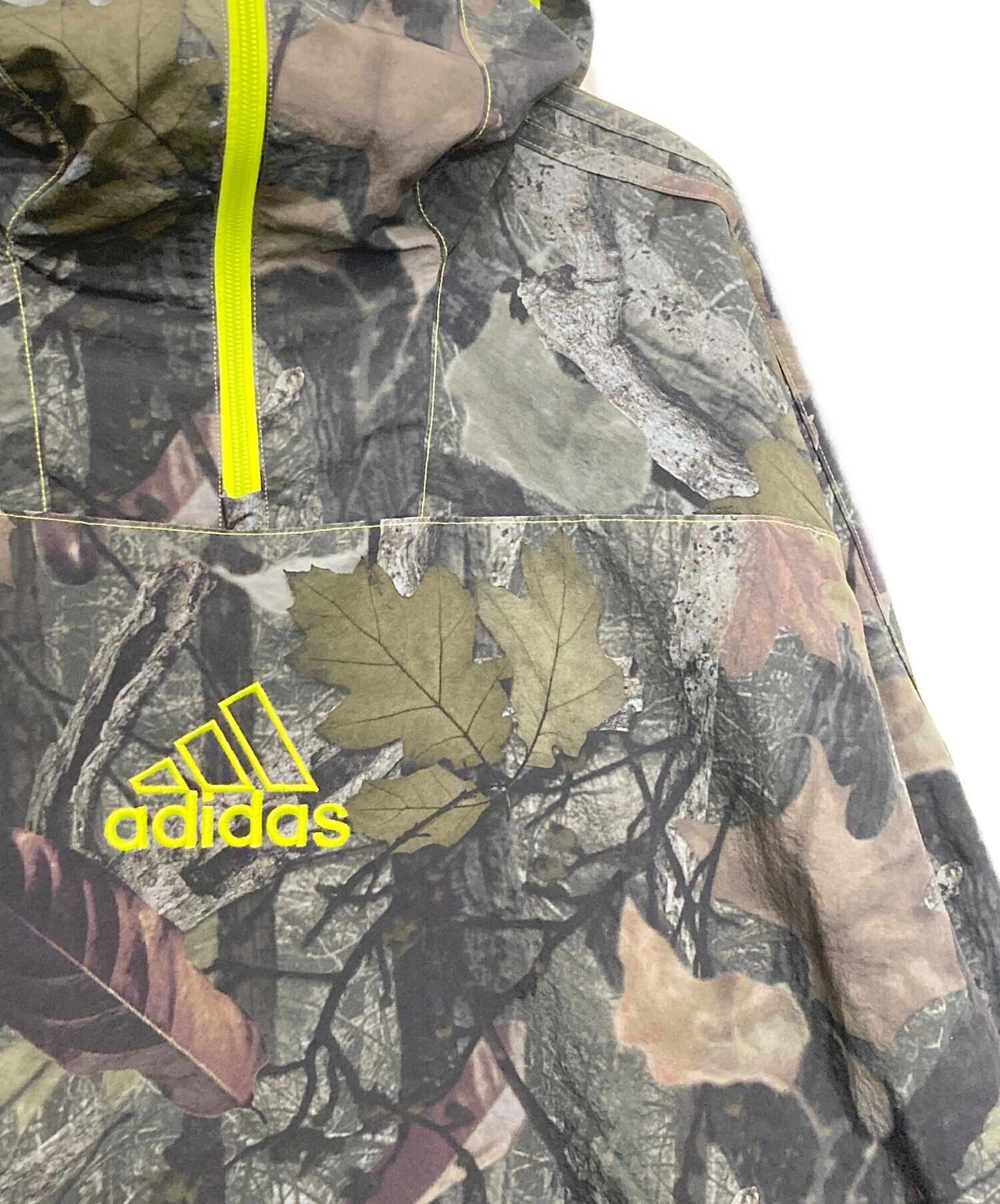 中古・古着通販】adidas (アディダス) カモ ジャケット Q1 グリーン 