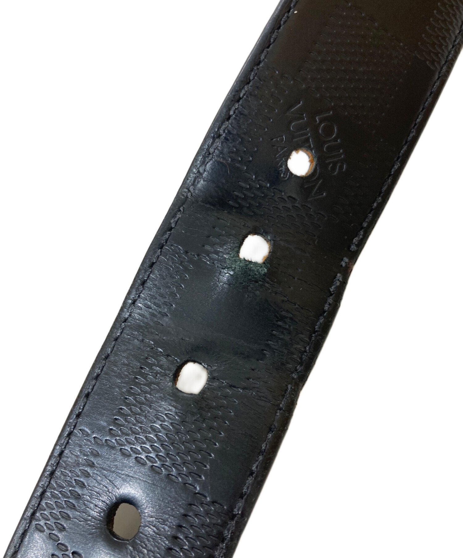 中古・古着通販】LOUIS VUITTON (ルイ ヴィトン) レザーベルト