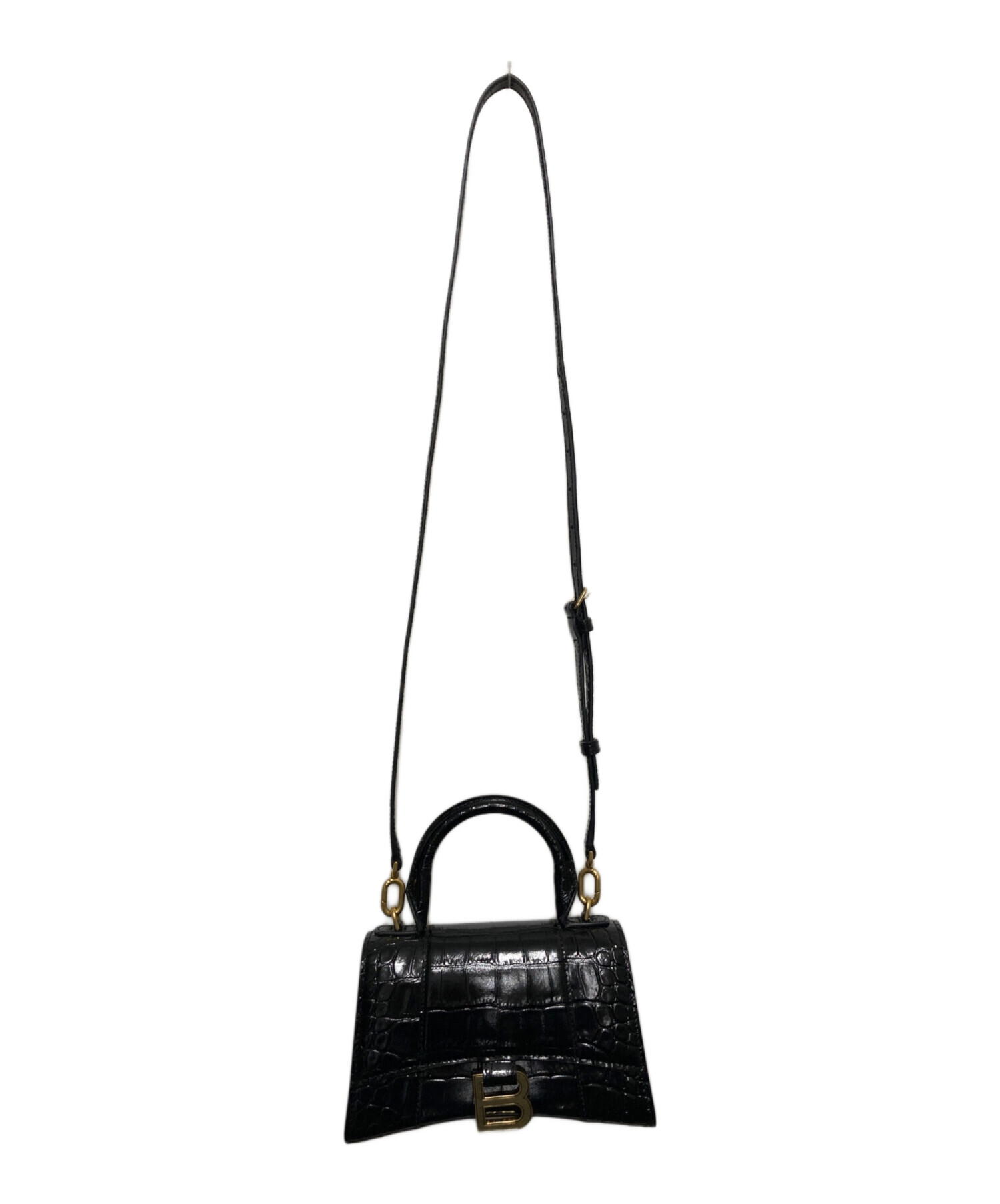 中古・古着通販】BALENCIAGA (バレンシアガ) Hourglass ハンドバッグ 