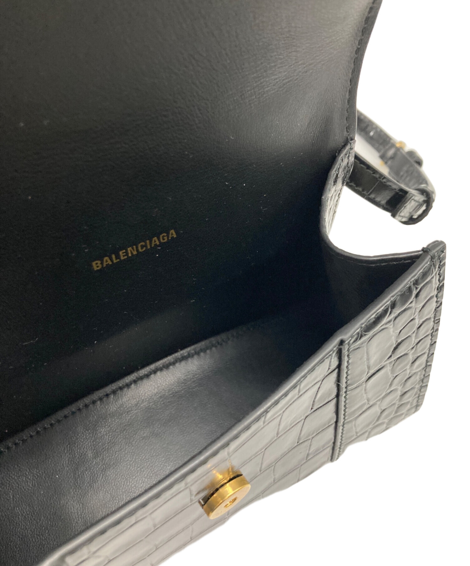中古・古着通販】BALENCIAGA (バレンシアガ) Hourglass ハンドバッグ