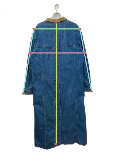 中古・古着通販】LEVI'S (リーバイス) デニムコート インディゴ サイズ