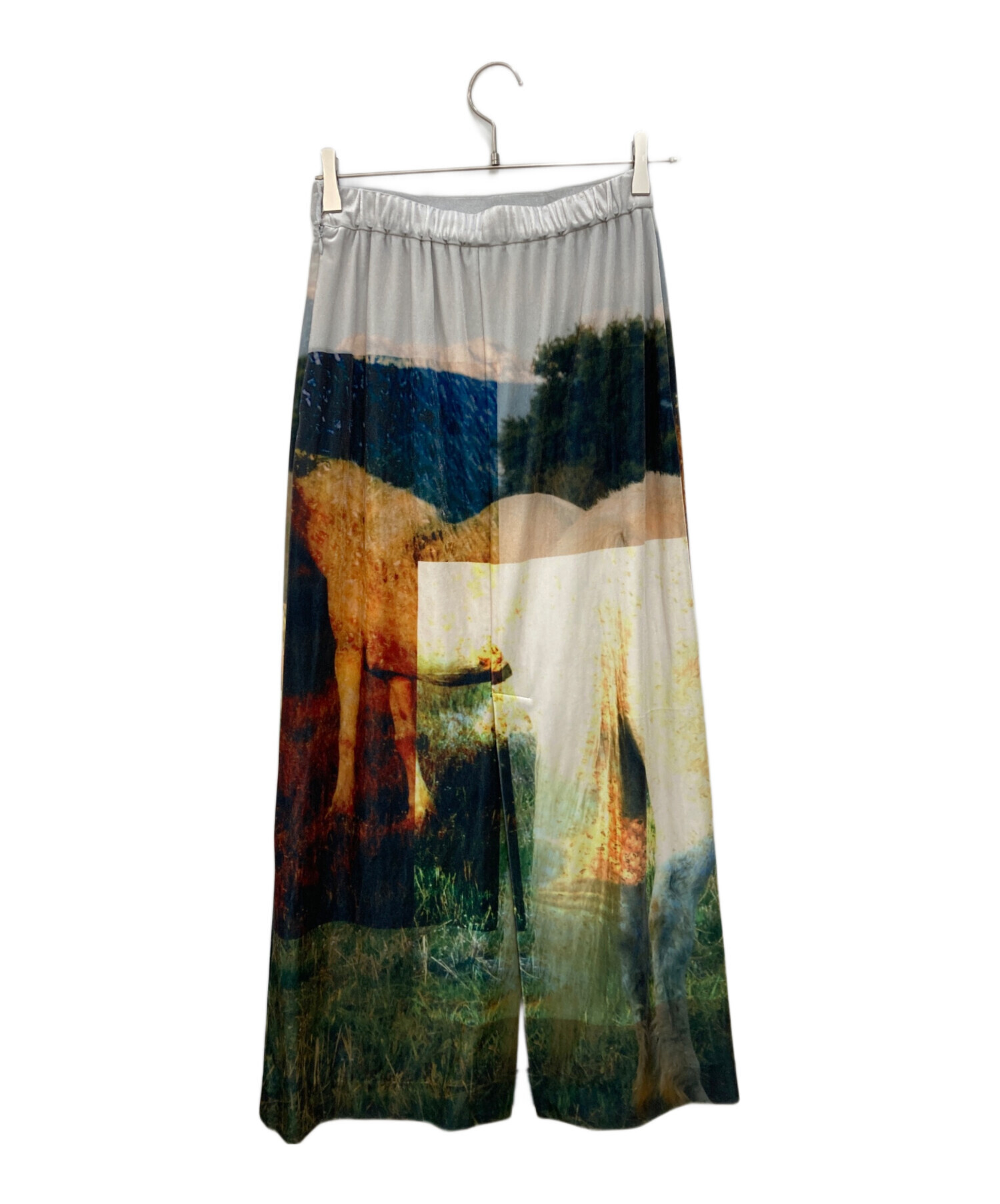 中古・古着通販】AMERI (アメリ) Silvia Conde Oliván VELOUR SKIRT