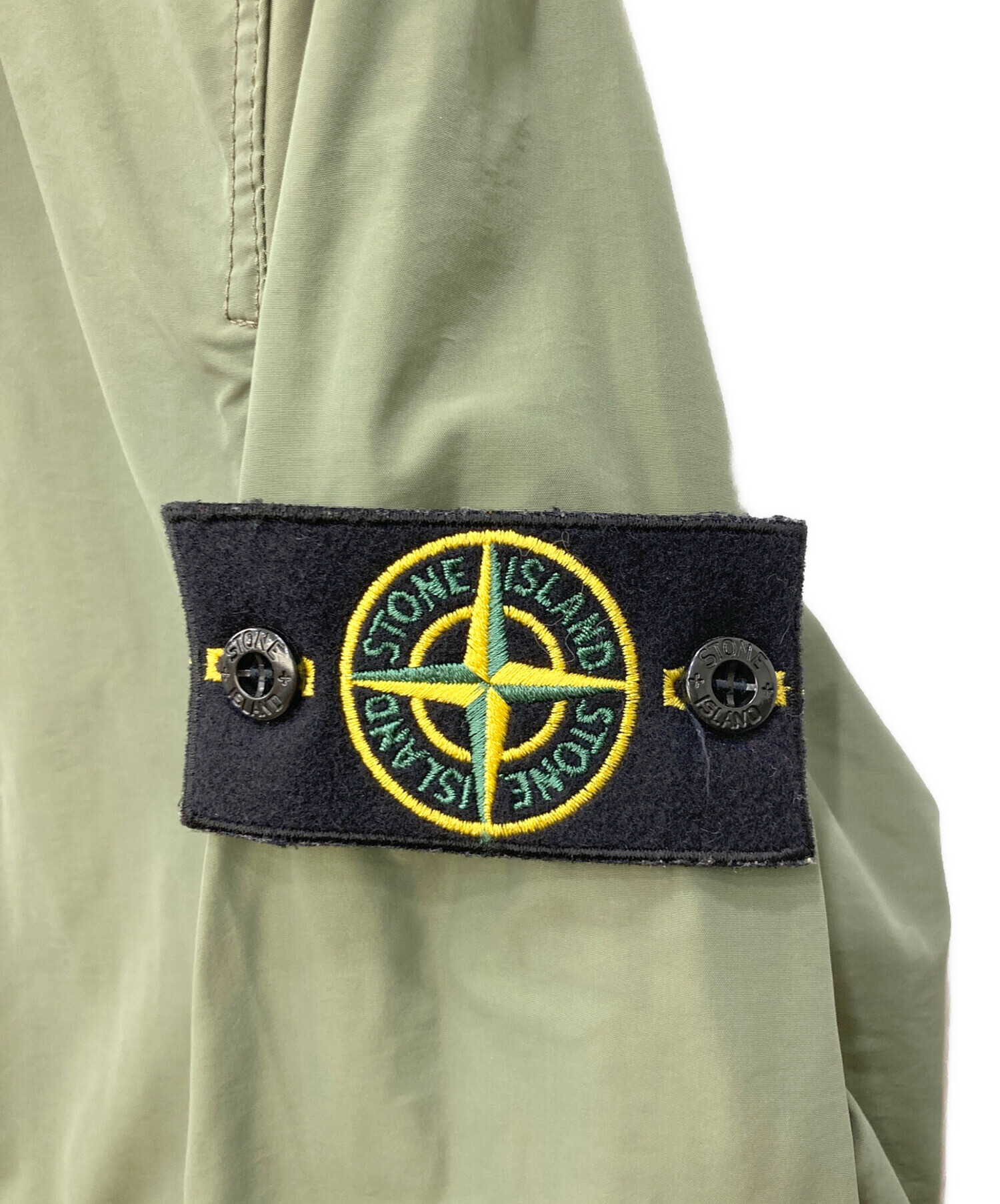 STONE  MICRO REPS ステンカラーコート Lサイズ 中古・古着通販】STONE ISLAND (ストーンアイランド) MICRO REPS MAC