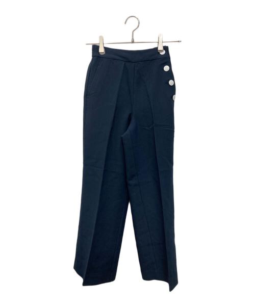 ✨美品✨即完売✨JENNE 大人マリンパンツ M ネイビー　ネイビー　ボタン 中古・古着通販】JENNE (ジェンヌ) 大人マリンパンツ ネイビー サイズ