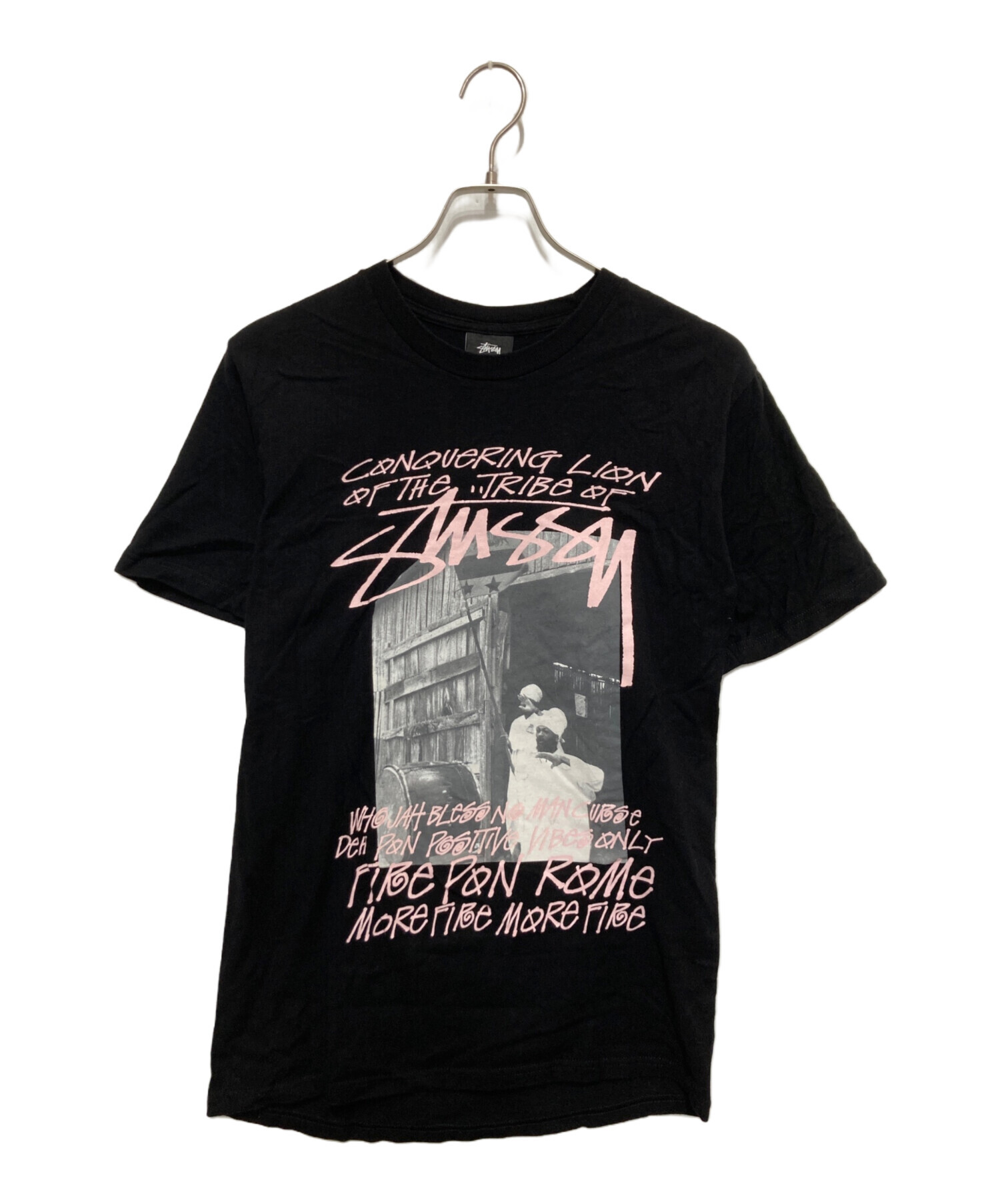 STUSSY Conquering Lion Of The Tribe フォトT 中古・古着通販】stussy (ステューシー) Conquering Lion T-Shirt