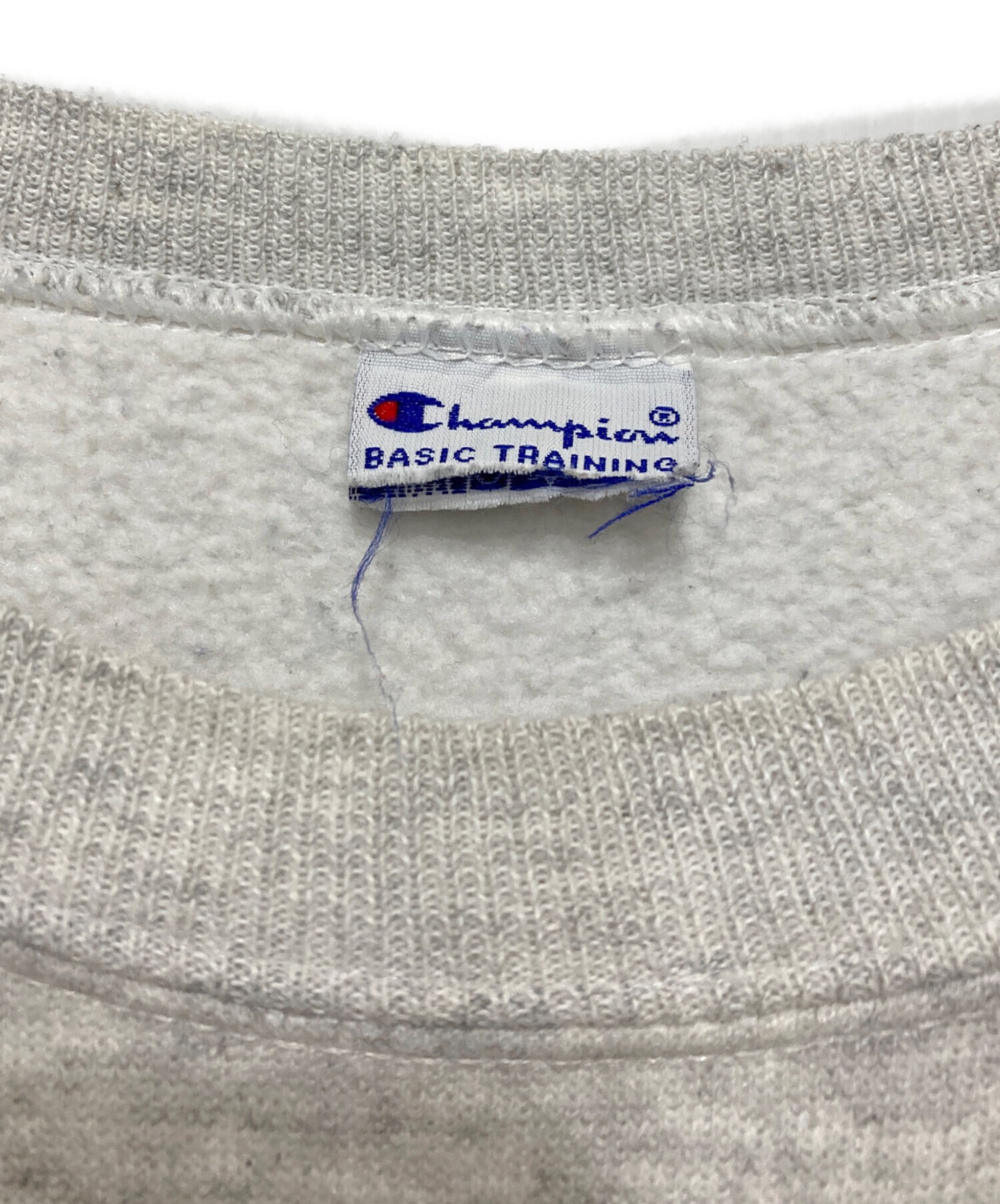 中古・古着通販】Champion (チャンピオン) 刺繍スウェット グレー