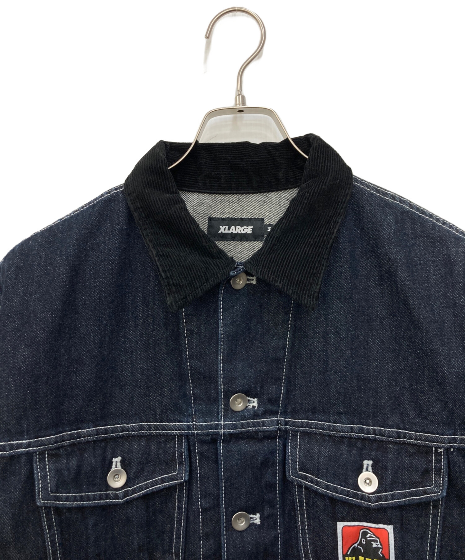 中古・古着通販】X-LARGE (エクストララージ) PATCHED TRUCKER JACKET 