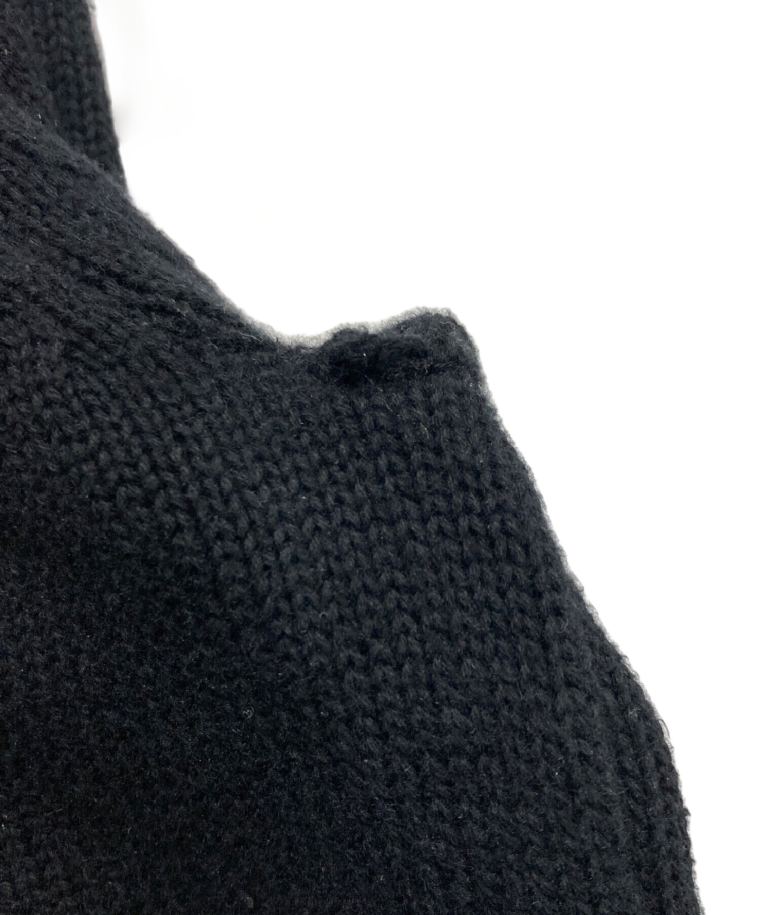 中古・古着通販】stussy (ステューシー) Curly S Sweater ブラック 