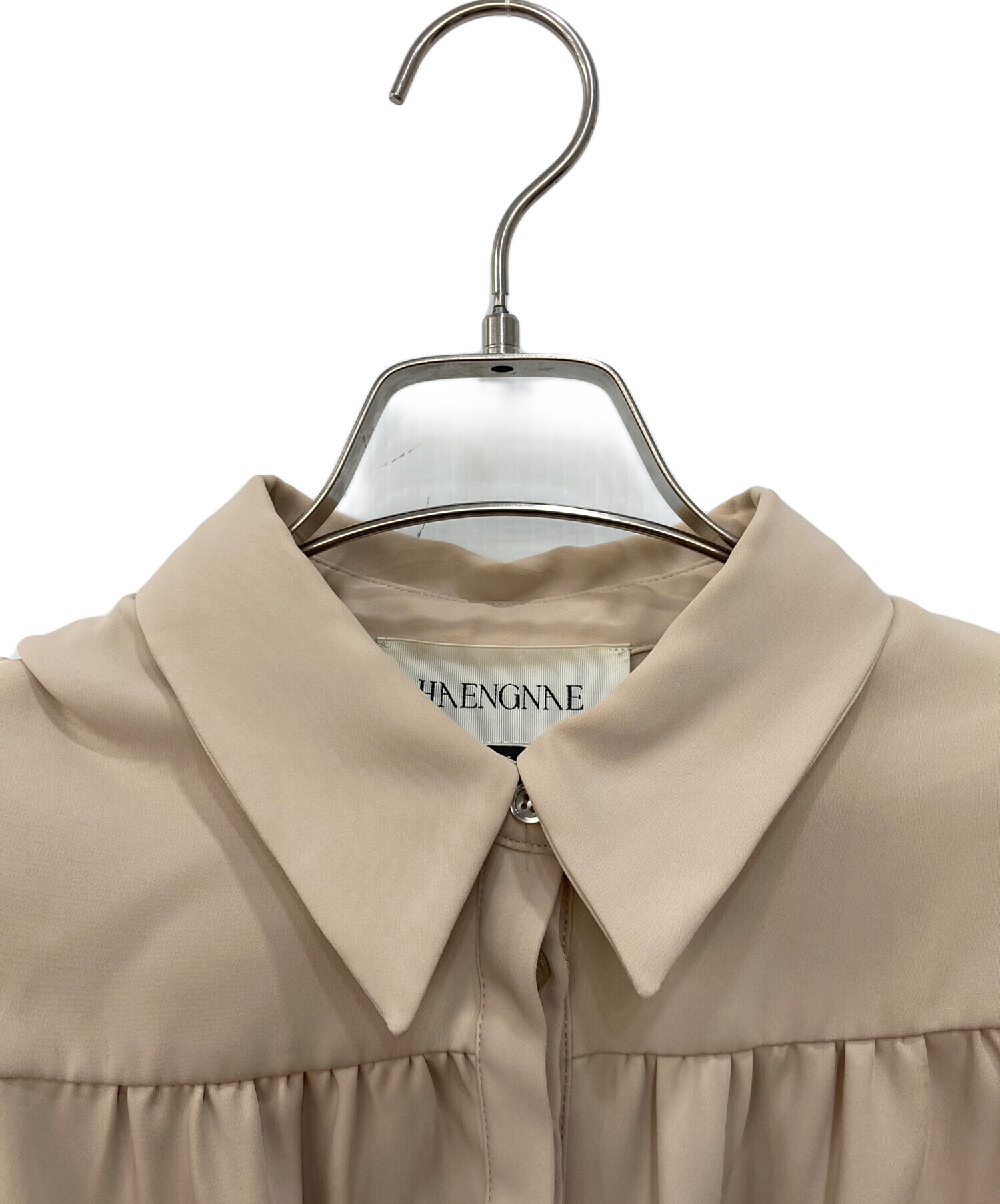 中古・古着通販】HAENGNAE (ヘンネ) OMOCHI BLOUSE ベージュ サイズ 