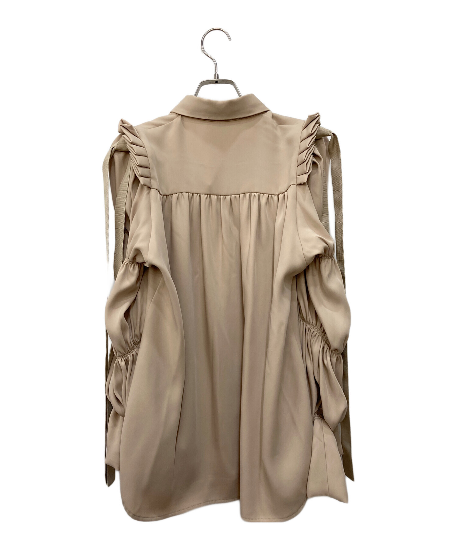 中古・古着通販】HAENGNAE (ヘンネ) OMOCHI BLOUSE ベージュ サイズ 