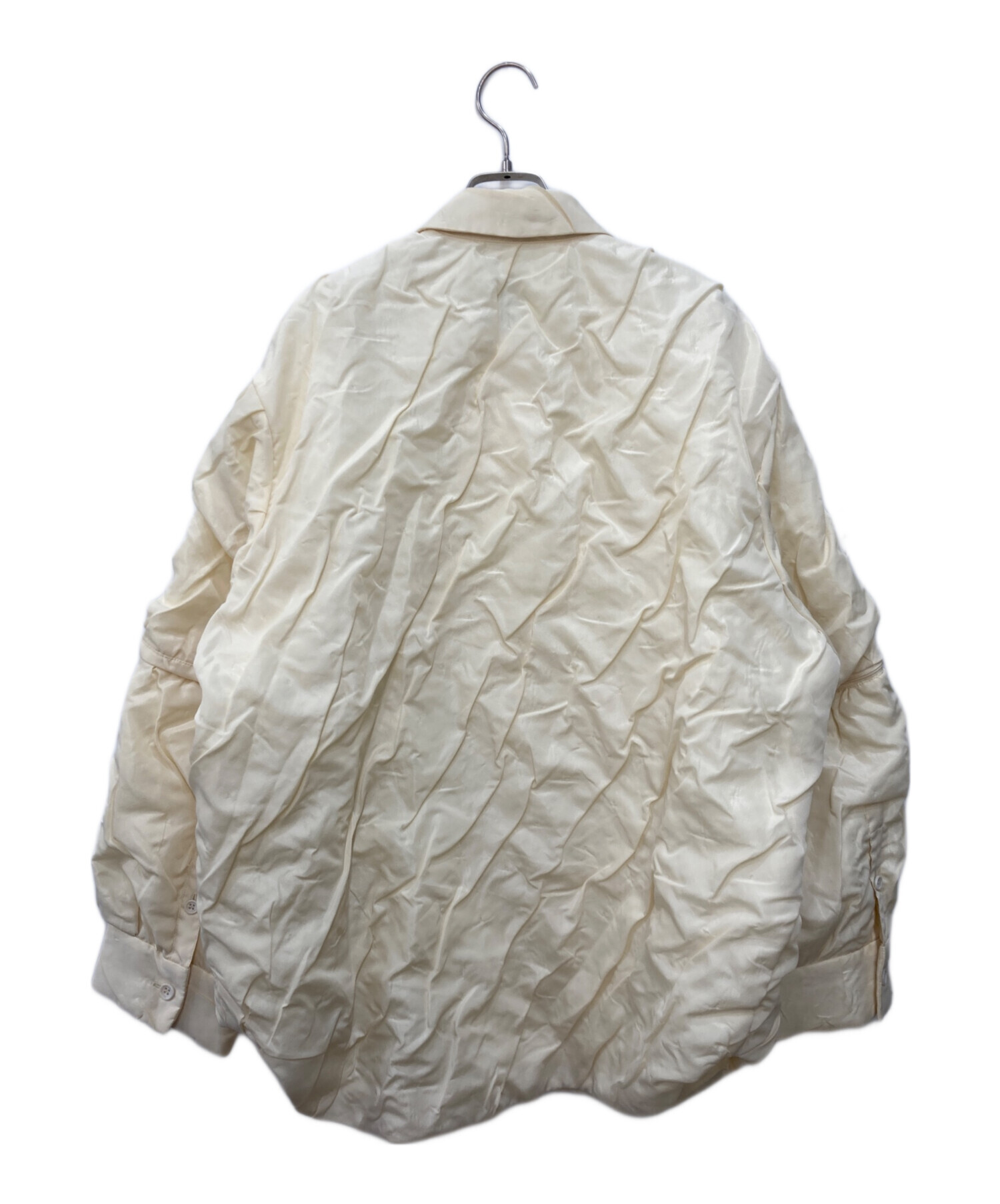 中古・古着通販】CLANE (クラネ) PADDED CRUMPLY SHIRT JACKET