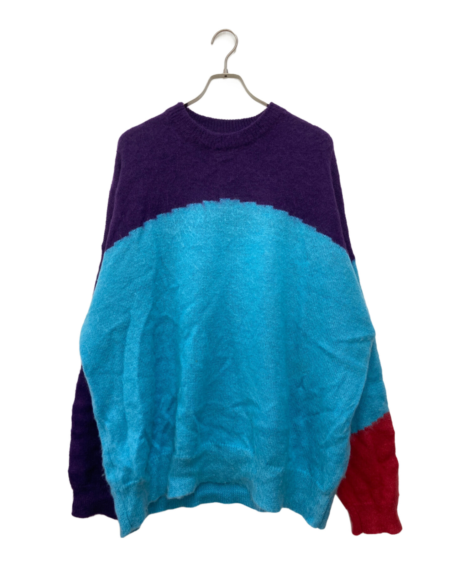 中古・古着通販】DAIRIKU (ダイリク) NANA Mohair Knit ブルー サイズ 