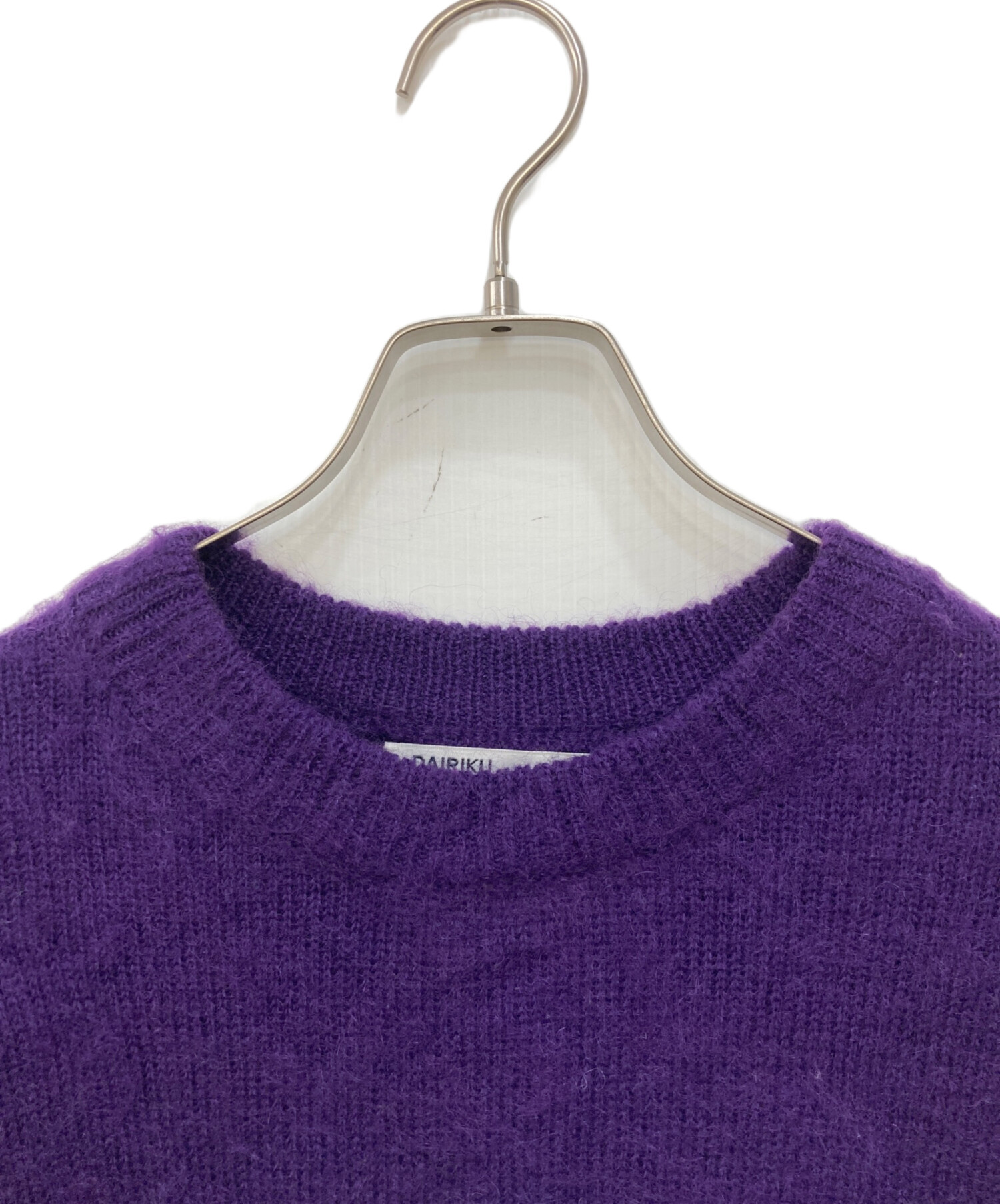 中古・古着通販】DAIRIKU (ダイリク) NANA Mohair Knit ブルー サイズ 