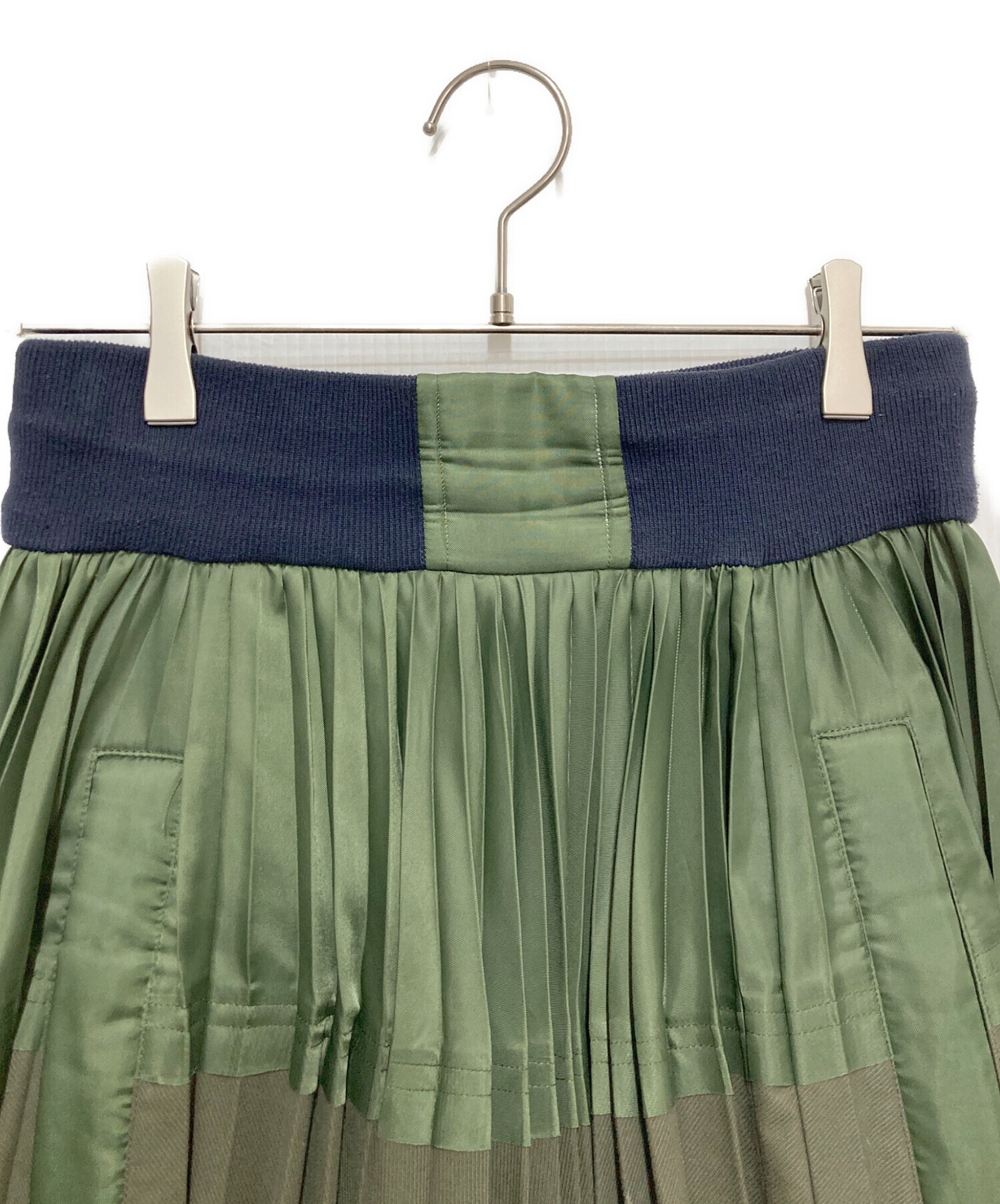 中古・古着通販】sacai (サカイ) 素材切替アコーディオンプリーツ