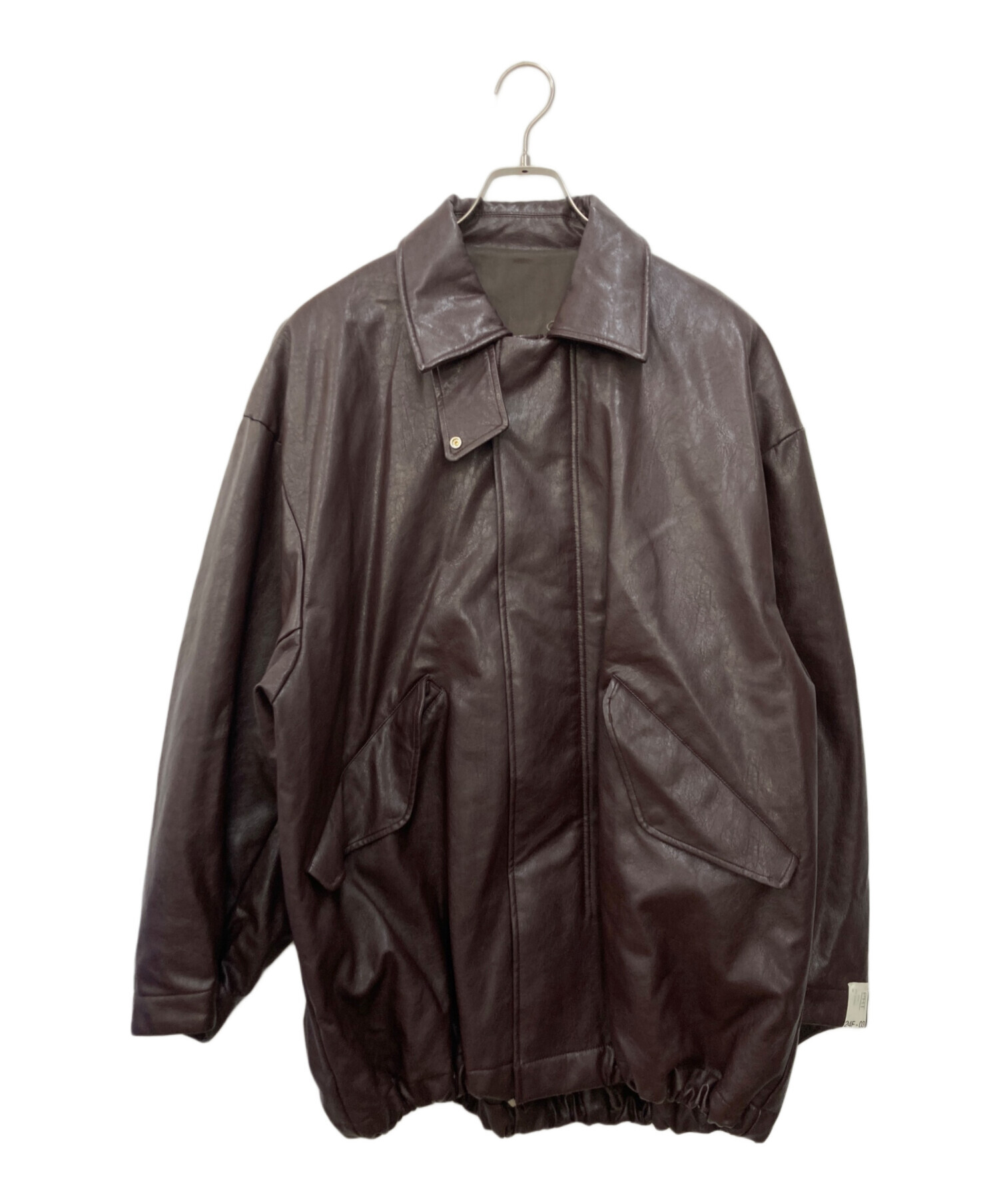 N.HOOLYWOOD FOR AMERI FAKE LEATHER JAC for Ameri FAKE LEATHER