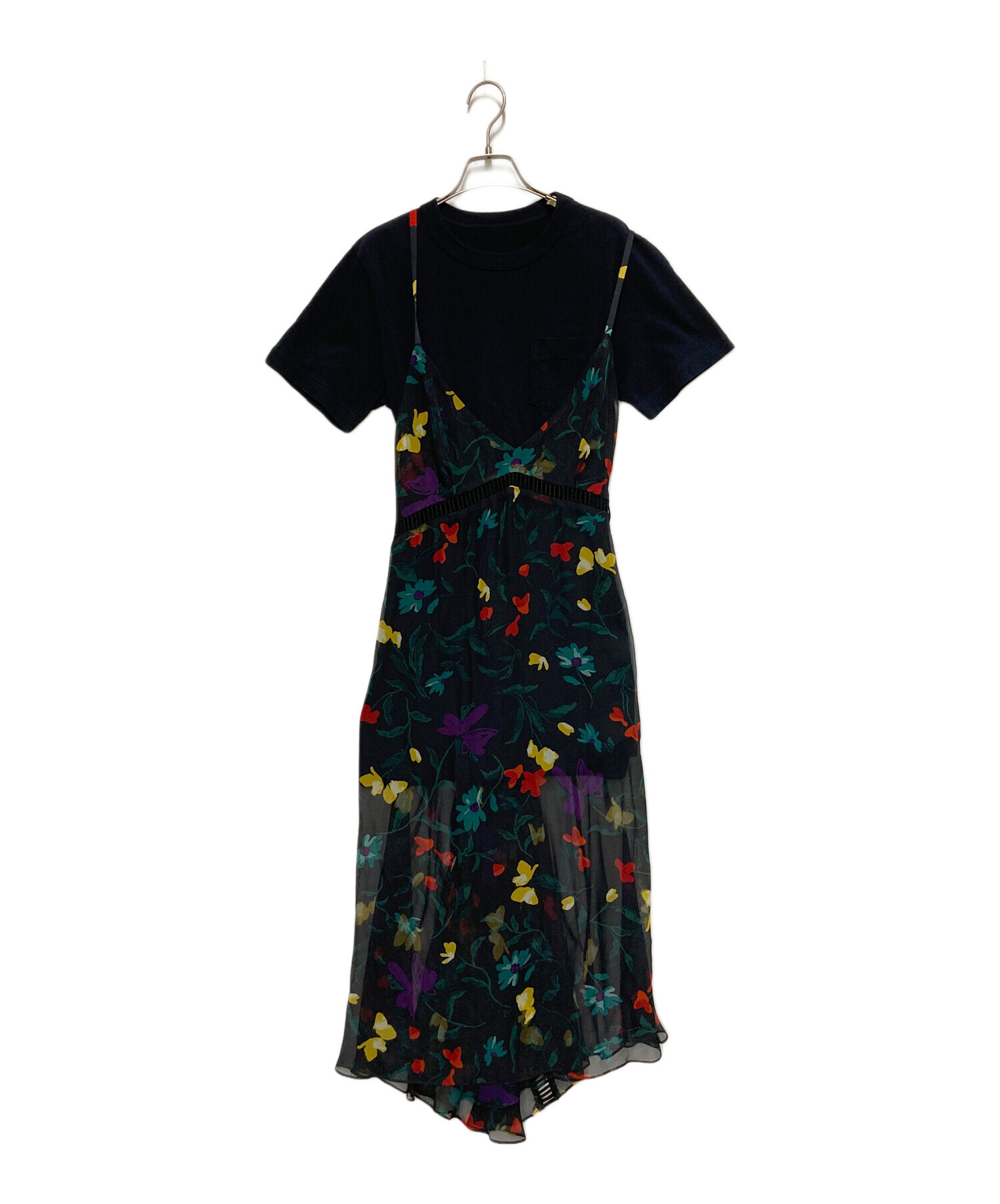 中古・古着通販】sacai (サカイ) Floral Print Cotton Jersey 中古・古着通販】sacai (サカイ) Floral Print Cotton Jersey