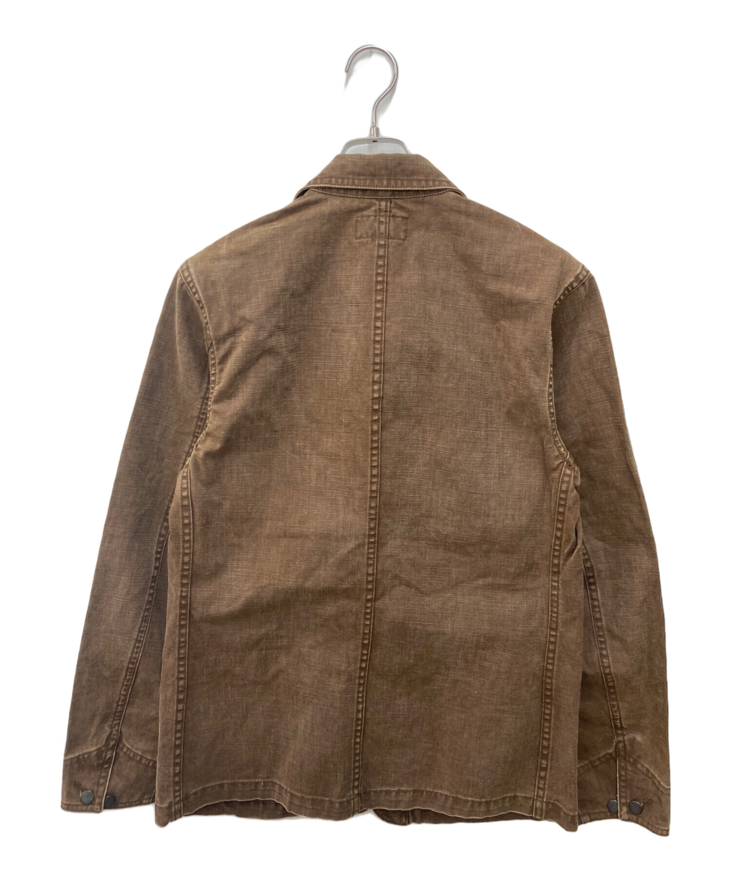 中古・古着通販】RRL (ダブルアールエル) Brown Duck Coverall JACKET