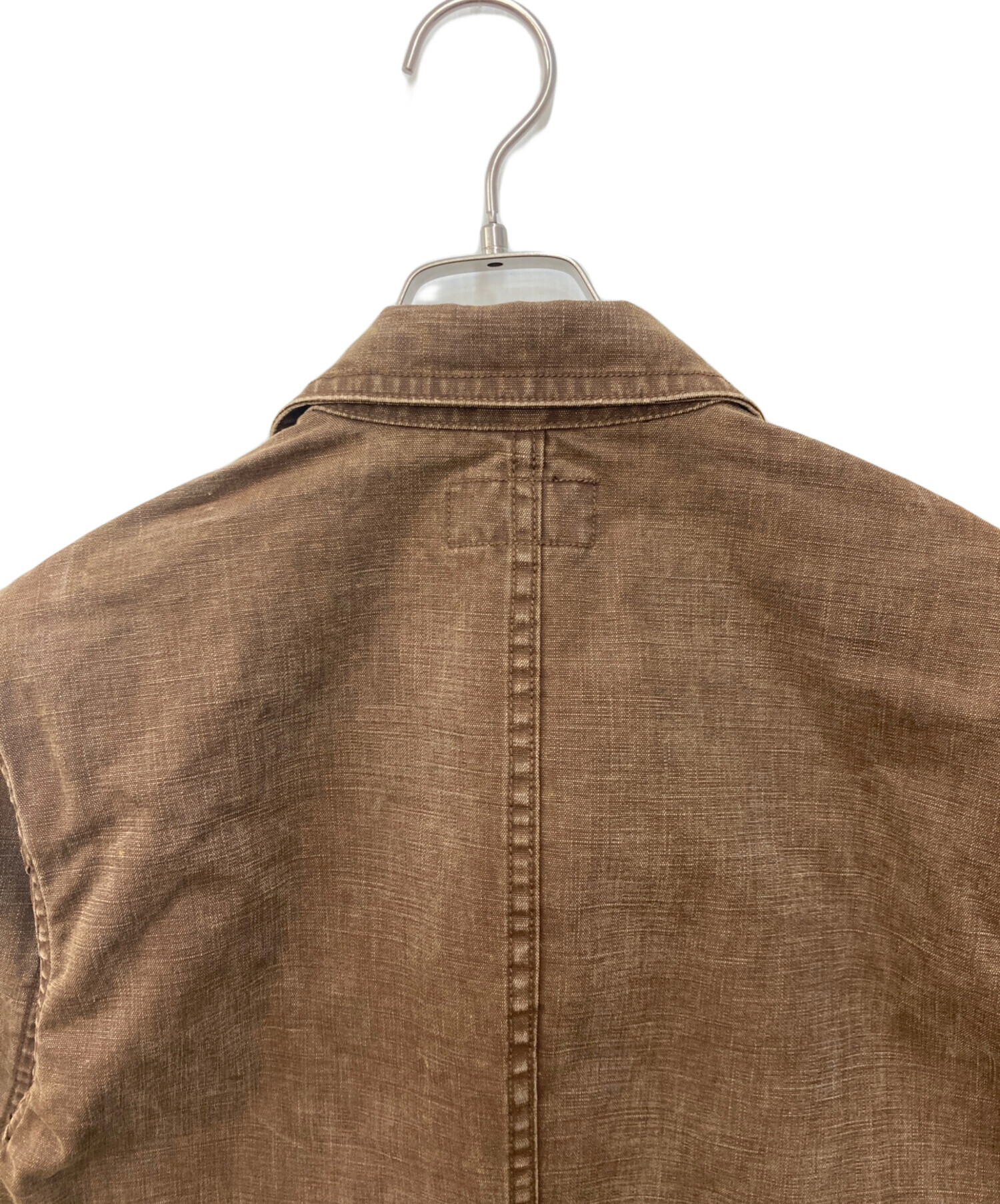 中古・古着通販】RRL (ダブルアールエル) Brown Duck Coverall JACKET