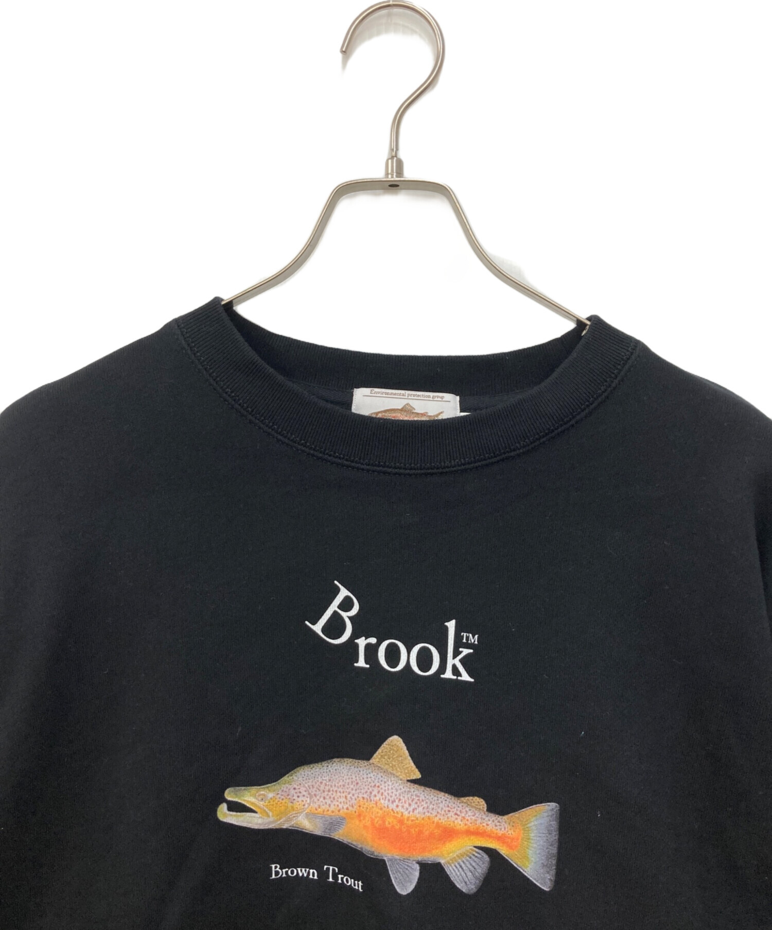 中古・古着通販】BROOK (ブルック) トラウトプリントスウェット 