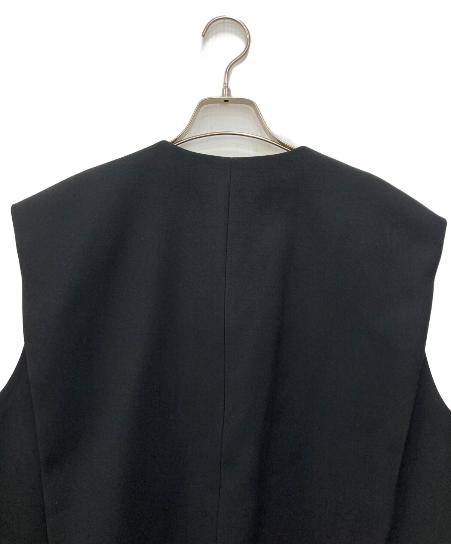 lohen バックタックショートジレ　LOHEN 中古・古着通販】LOHEN (ローヘン) バックタックショートジレ ブラック