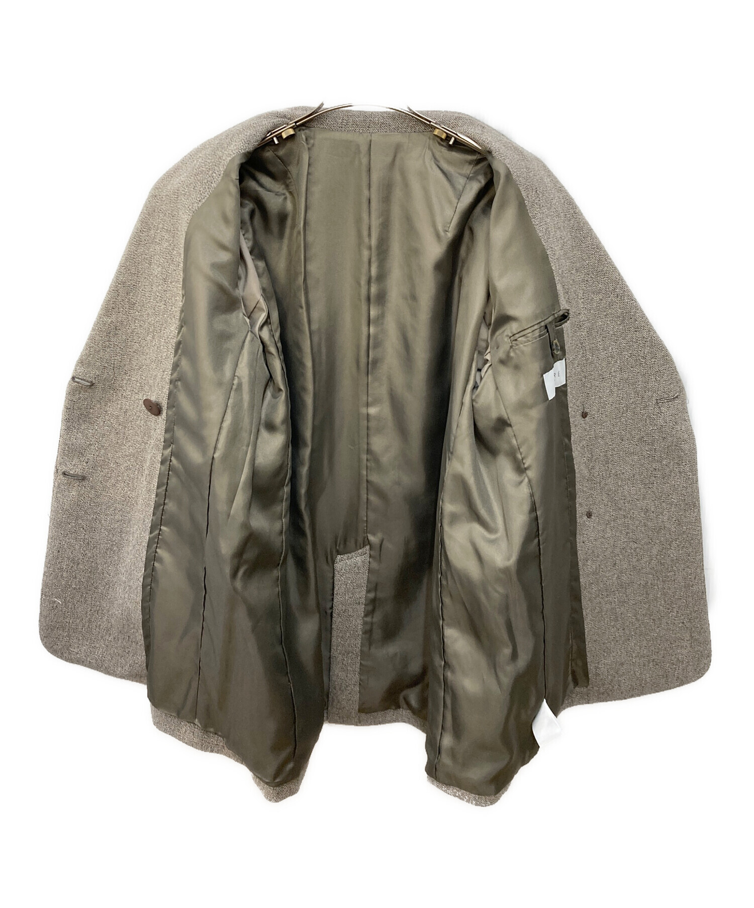 中古・古着通販】ETRE TOKYO (エトレトウキョウ) ピークドラペルウール