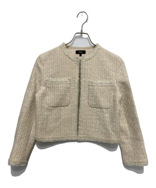 中古・古着通販】theory (セオリー) CROPPED JKT LIBERTY TWEED ノー