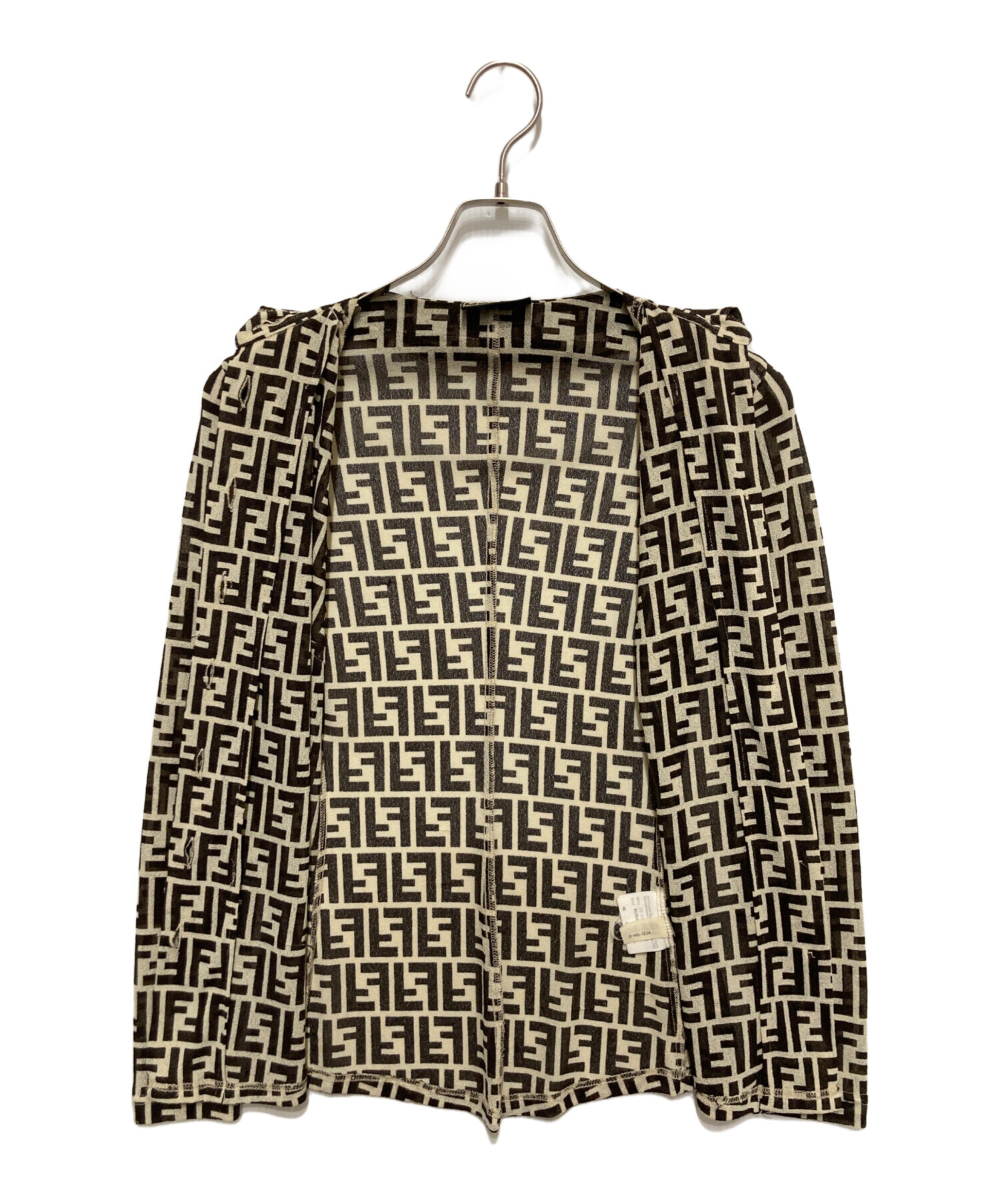 【FENDI】タンクトップ ズッカ柄　ヴィンテージ 1868]FENDI ズッカ柄 タンクトップ 42 ヴィンテージ Mサイズ 【公式通販】