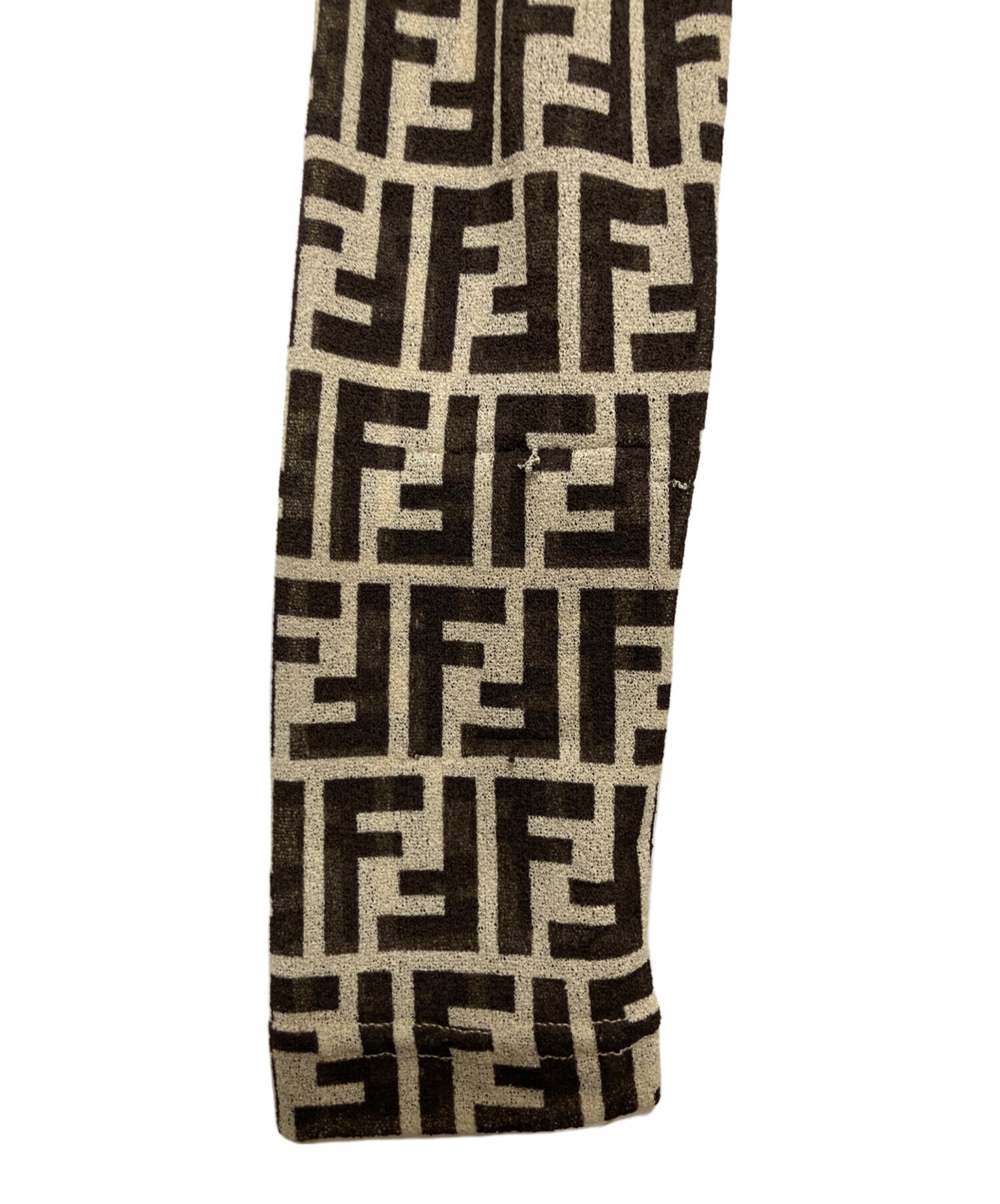 中古・古着通販】FENDI (フェンディ) ズッカ柄総柄シャツ ベージュ