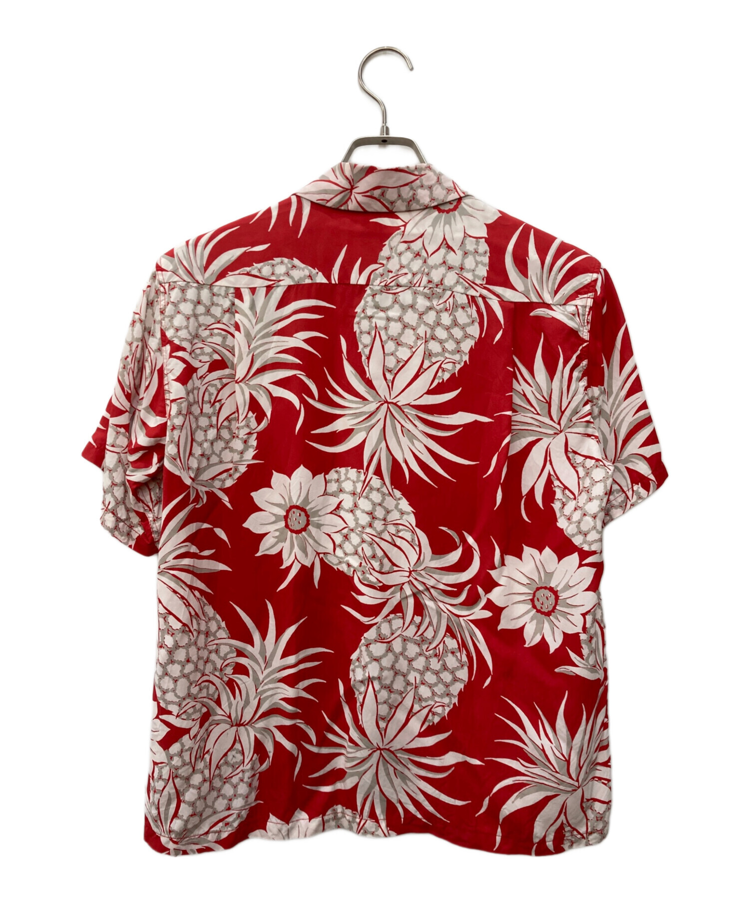 Sun Surf アロハシャツ Lサイズ 赤白 中古・古着通販】Sun Surf (サンサーフ) アロハシャツ レッド サイズ