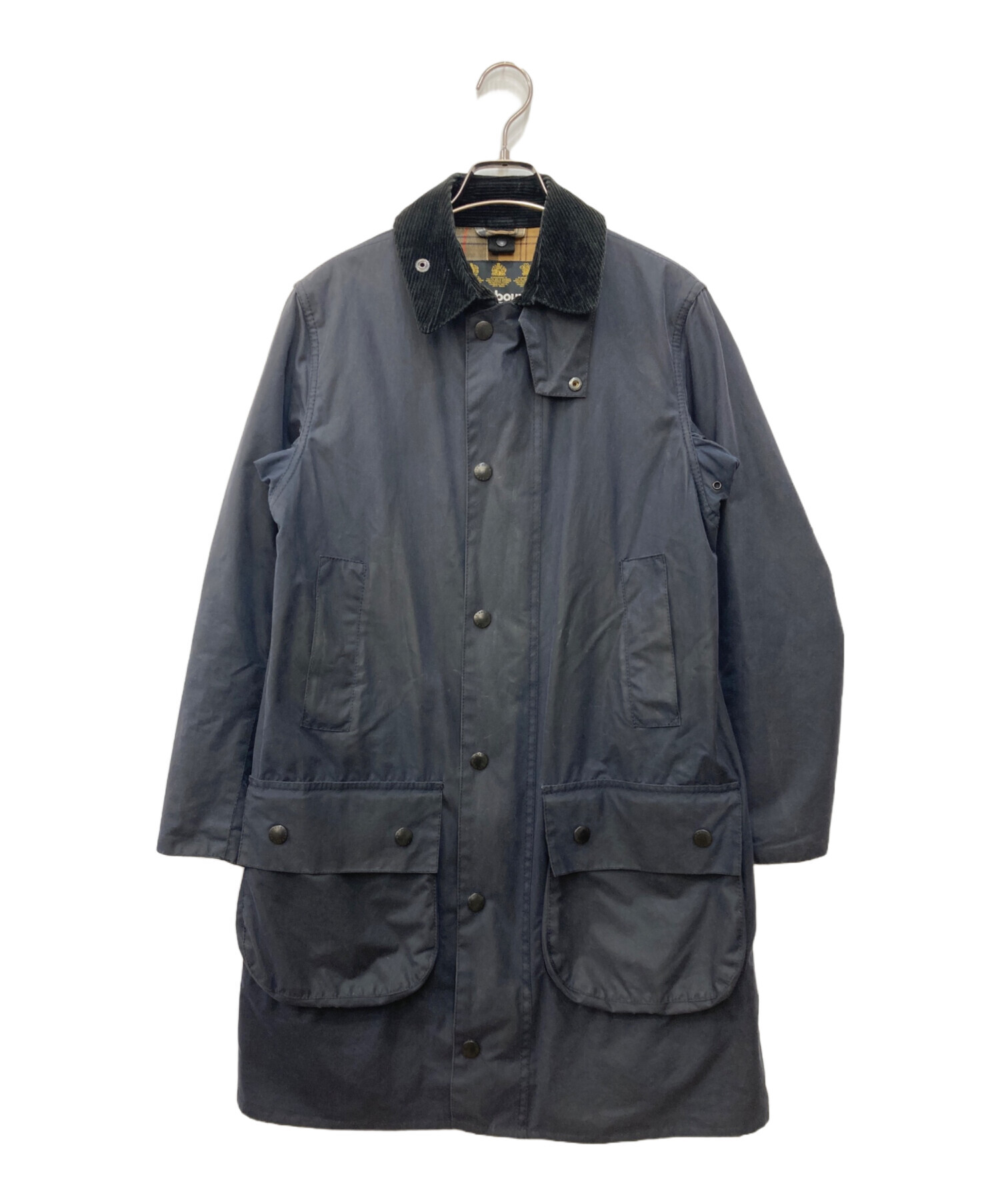 中古・古着通販】Barbour (バブアー) SL BORDER WAXED JACKET ブラック