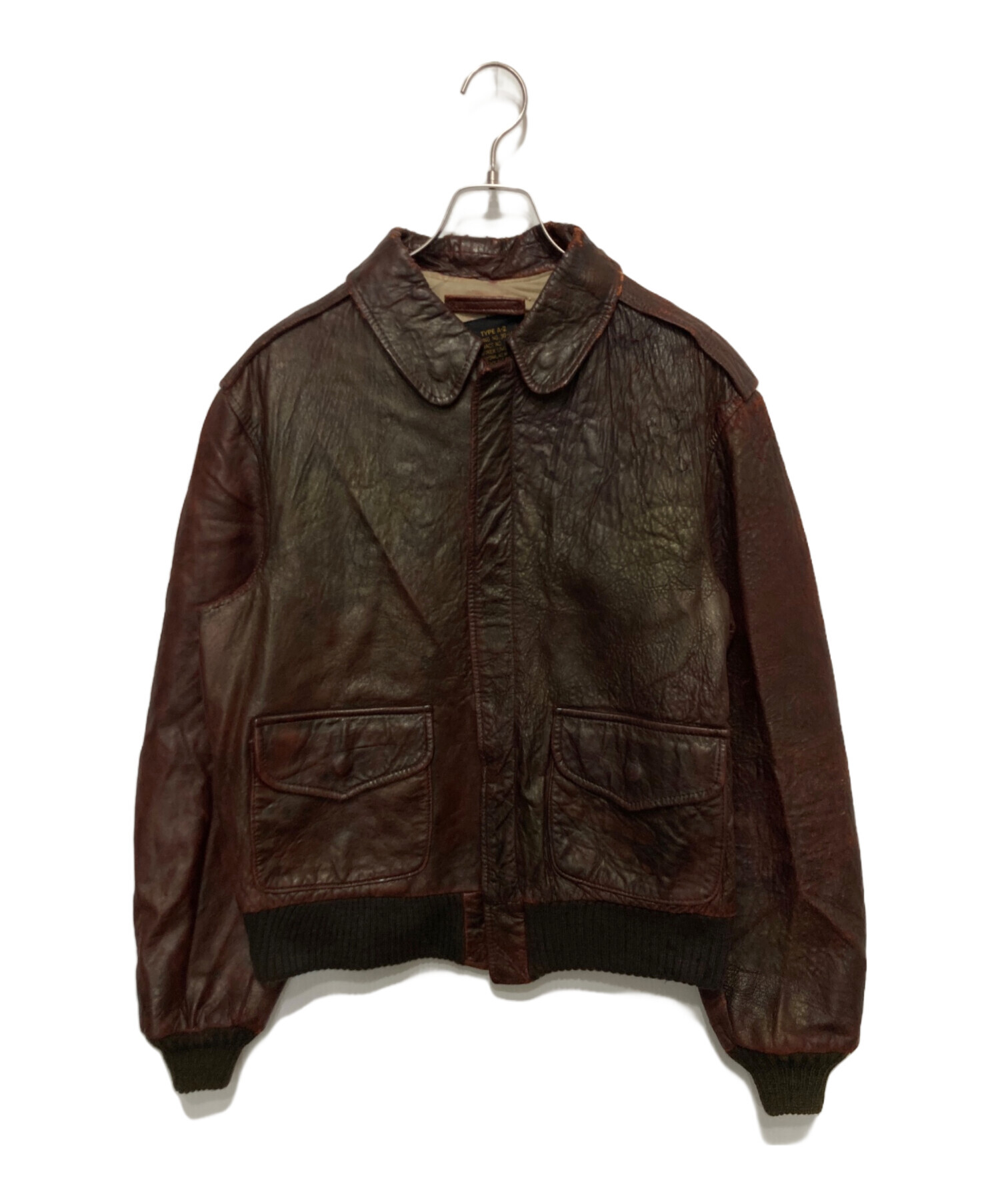 中古・古着通販】AVIREX (アヴィレックス) TYPE A-2 JACKET ブラウン 