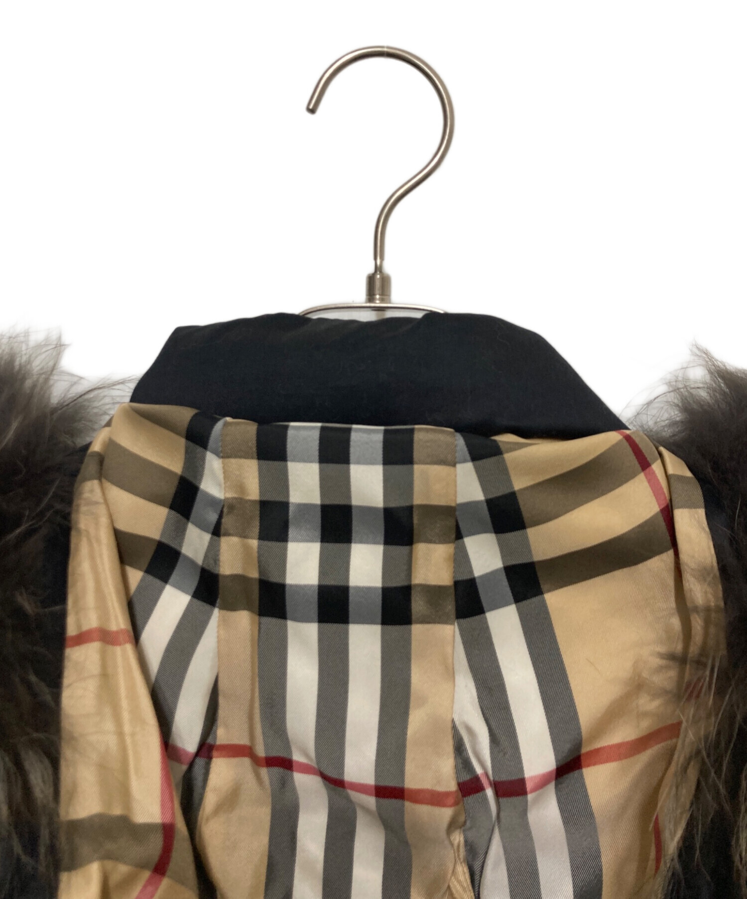 中古・古着通販】Burberry's (バーバリー) ラクーンファー付きダウン