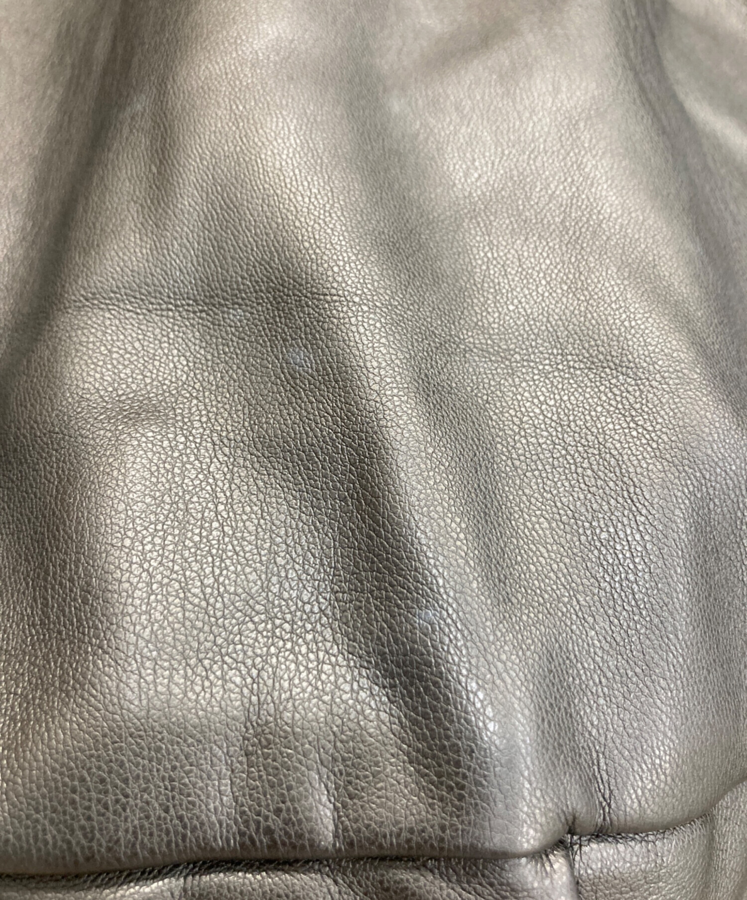 中古・古着通販】HARE (ハレ) フェイクレザードルマントラック