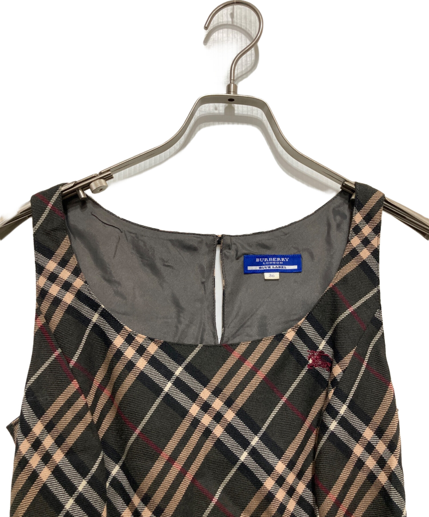 バーバリーブルーレーベル　 ノースリーブ 中古・古着通販】BURBERRY BLUE LABEL (バーバリー ブルー レーベル