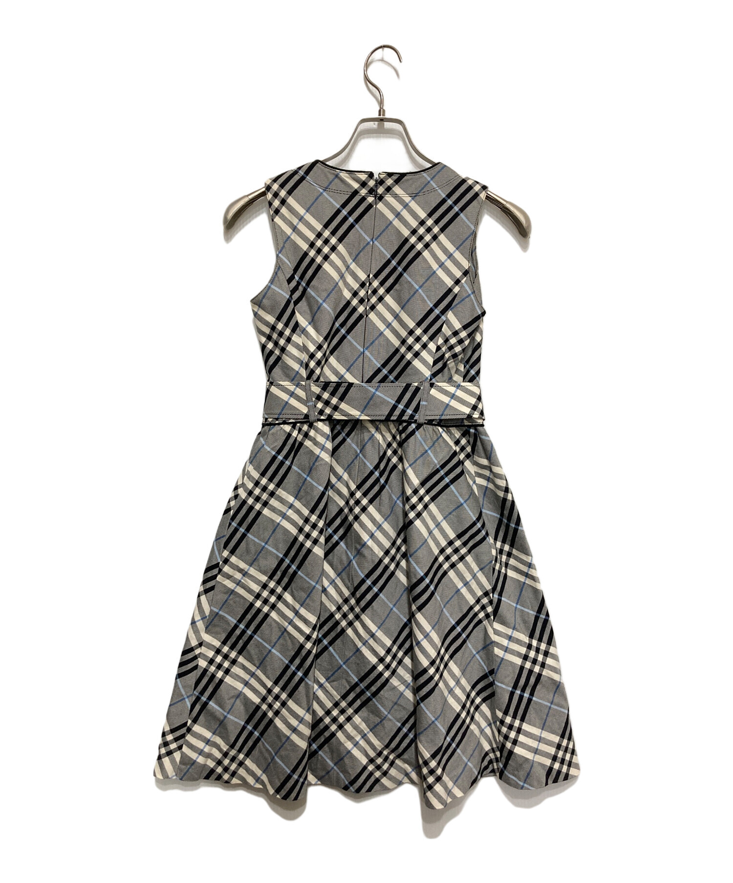 BURBERRY BLUE LABELノースリーブ ワンピース 36 中古・古着通販】BURBERRY BLUE LABEL (バーバリー ブルー レーベル