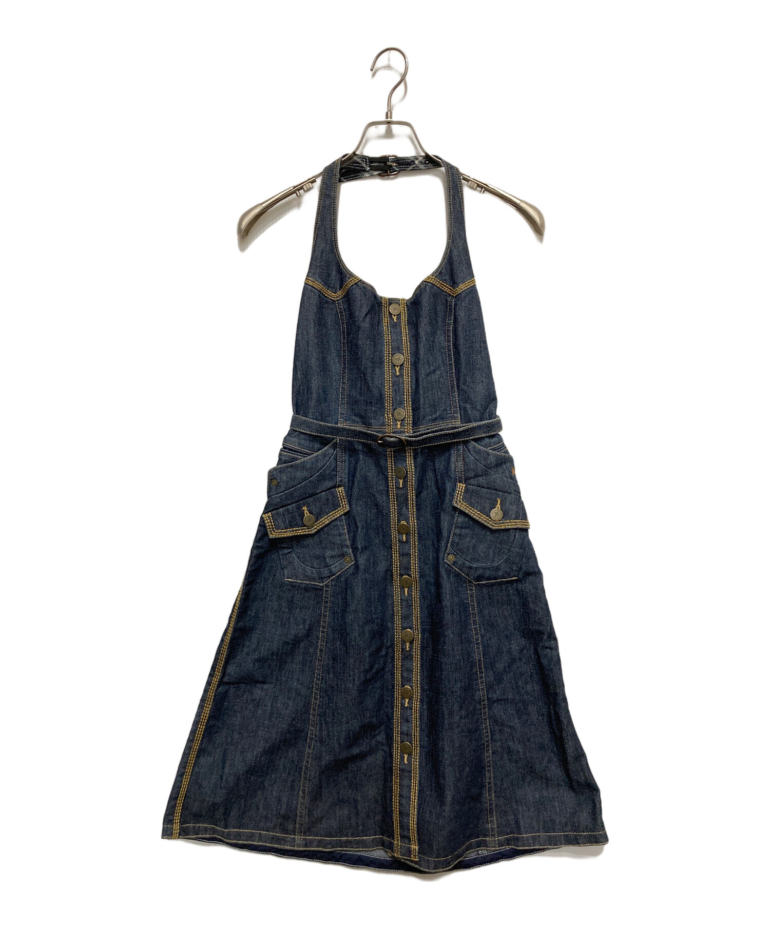 ご購入者様決定【美品✦BURBERRY BLUE LABEL】ホルターネック上品優しげピンク メルカリ