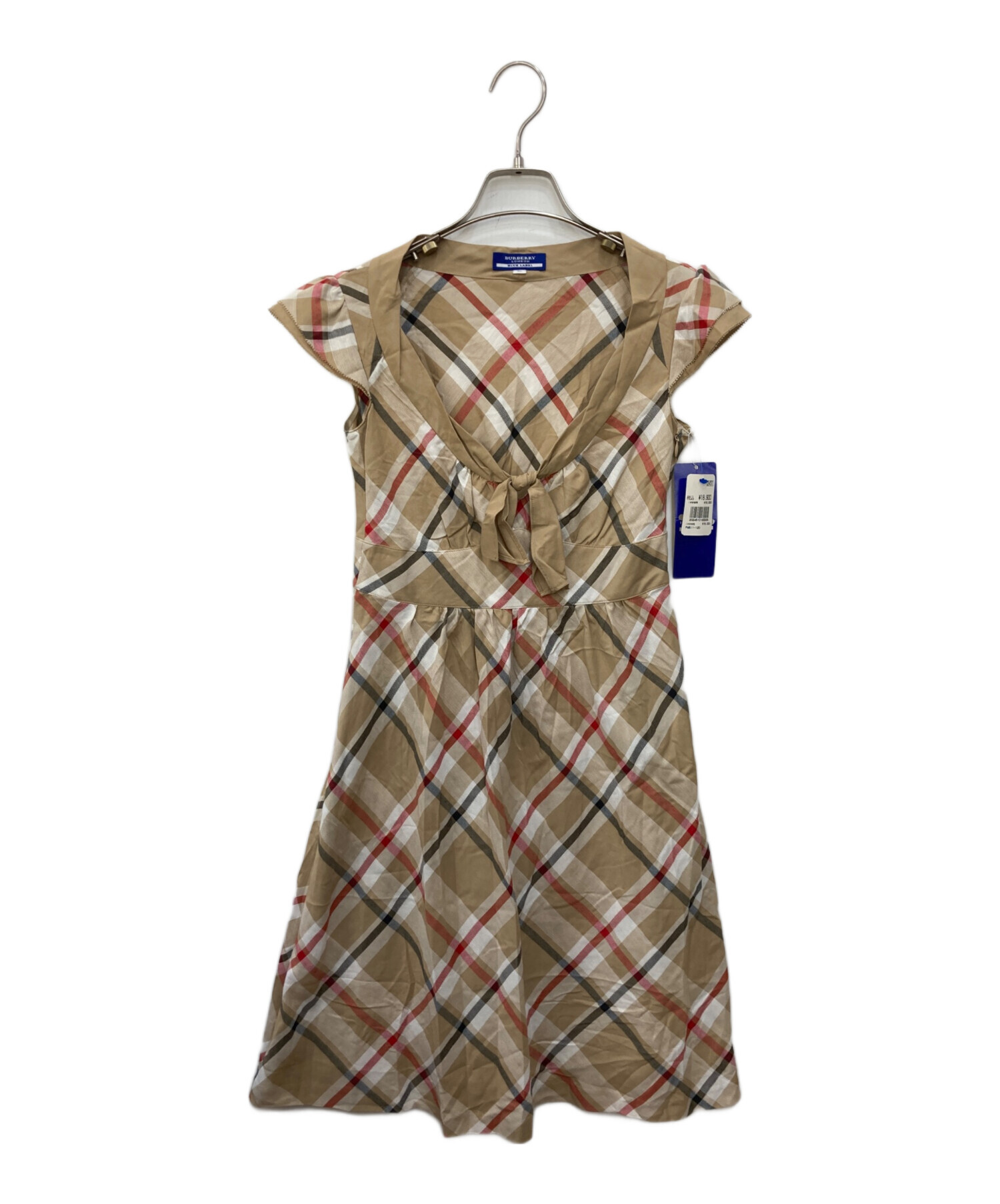 Burberry ブルーレーベル チェックワンピース burberry blue label