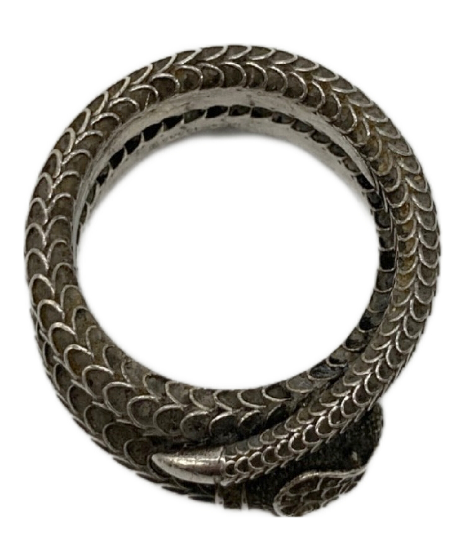 中古・古着通販】GUCCI (グッチ) ガーデン スネークリング シルバー 