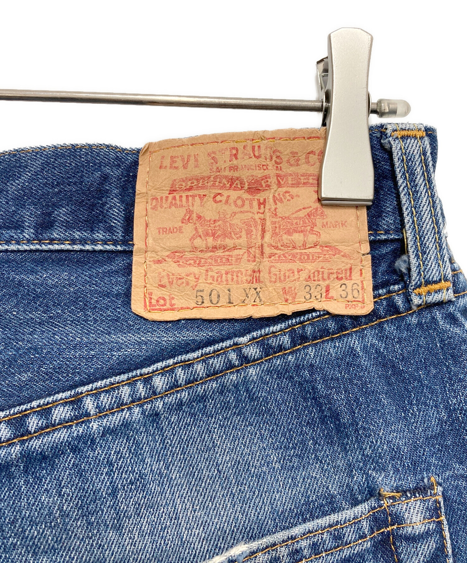 中古・古着通販】LEVI'S (リーバイス) 復刻501XXデニムパンツ ブルー