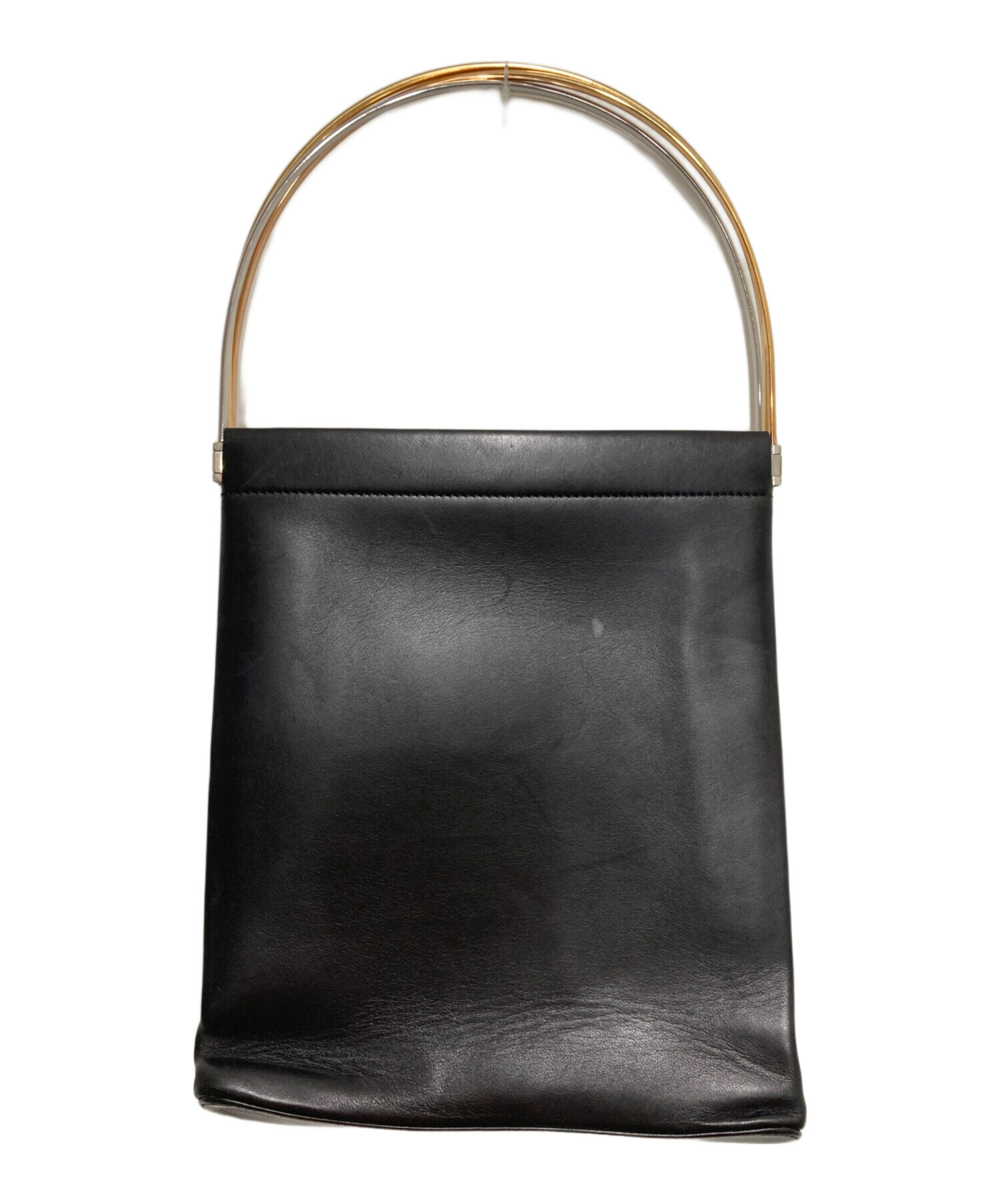 カルティエ トリニティバック　ブラック カルティエ CARTIER トリニティ ショルダーバッグ レザー ブラック
