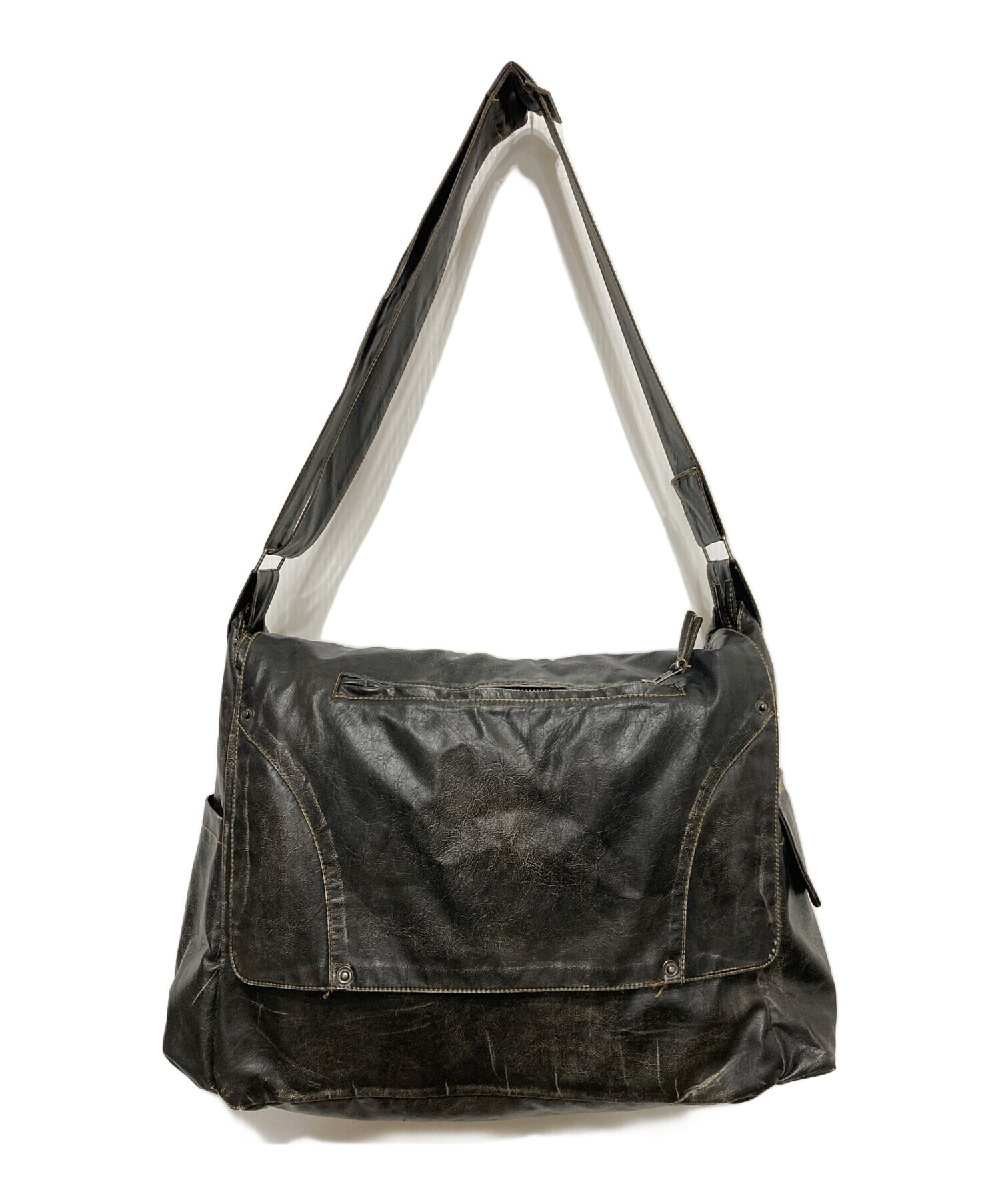 中古・古着通販】jaded (ジェイデッド) Ash Messenger Bag ブラック