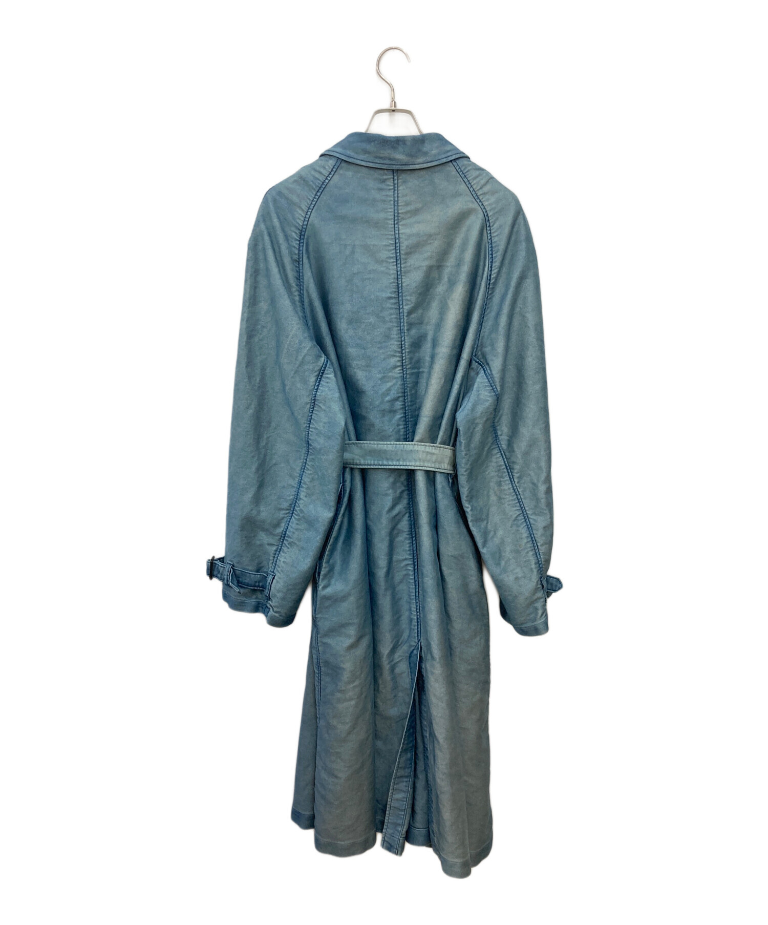 中古・古着通販】OUTIL (ウティ) MANTEAU UZES ブルー サイズ:3
