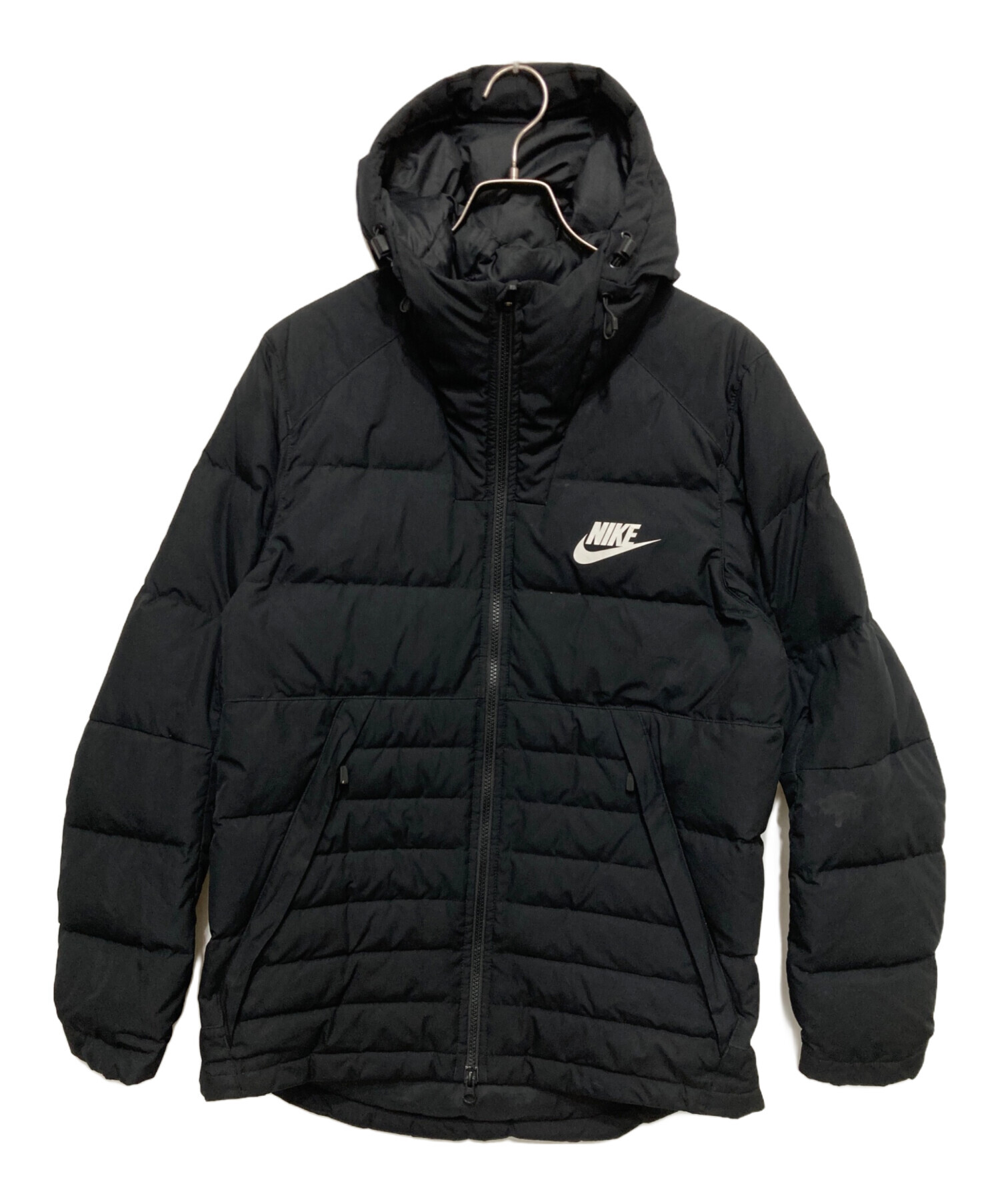 【新品・未使用】Nike ブラック フード付きジャケット 中古・古着通販】NIKE (ナイキ) Fill Down Hoodie JKT フィル ダウン